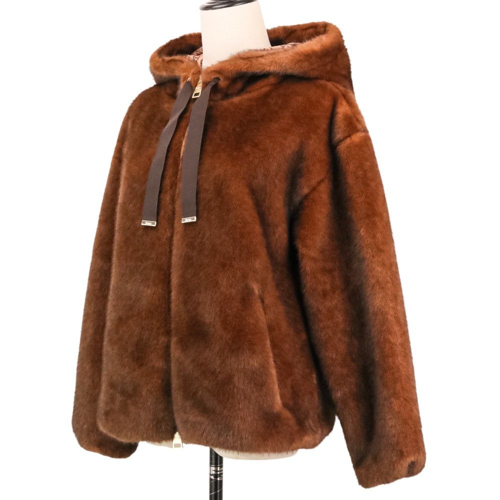 Other Other Herno Eco Fur Jacket Fur Outerwear DUTY FREE for USA Size ONE SIZE - 3 Thumbnail