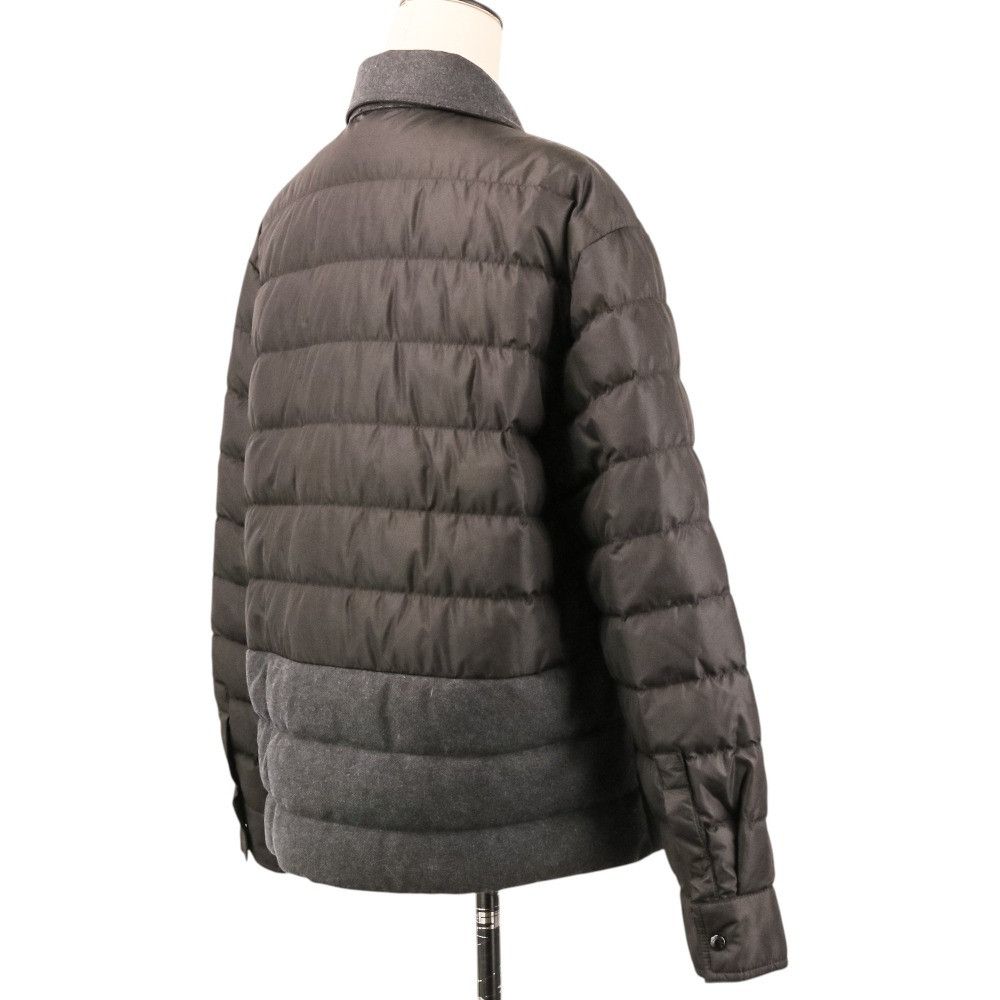 Moncler Moncler Moncler CAMICIA Wool Down Jacket Textile Outerwear DUTY FREE for USA Size ONE SIZE - 5 Thumbnail