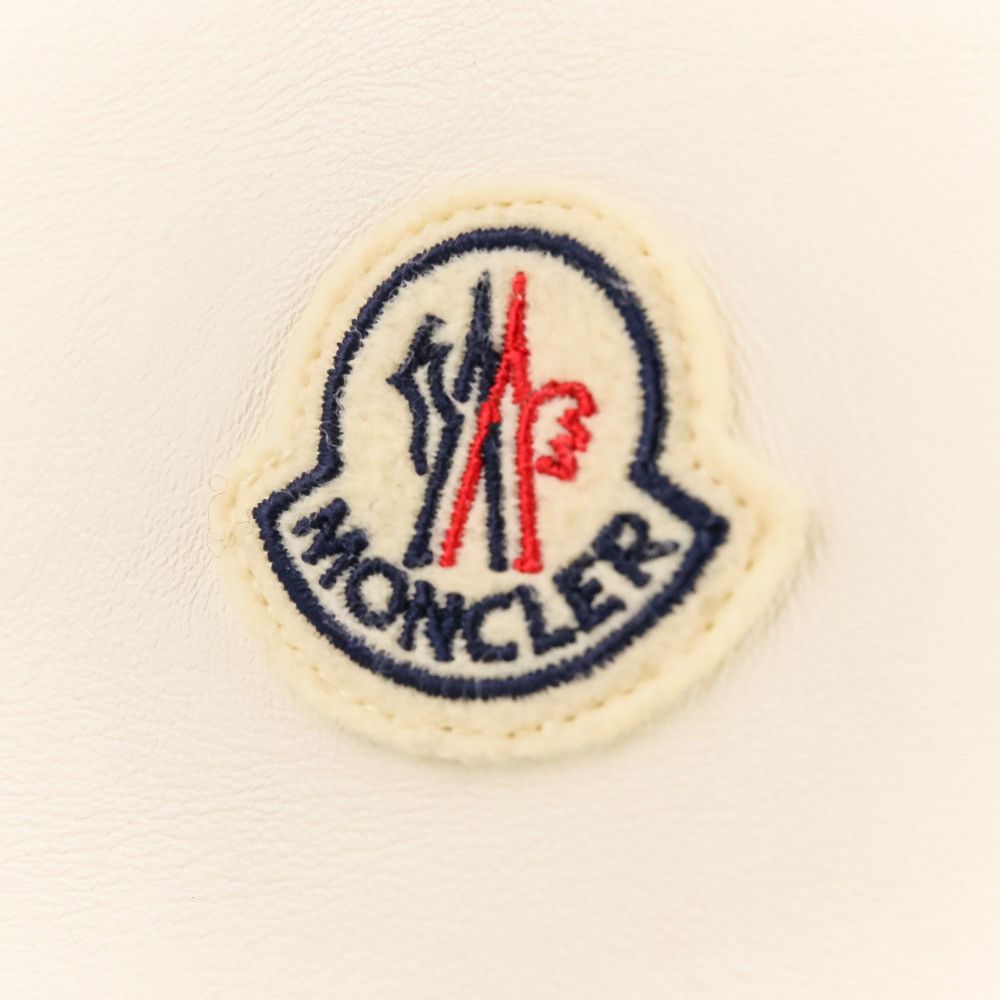 Moncler Moncler Moncler Ventoux Leather Sleeve Down Bomber Jacket Leather Outerwear DUTY FREE for USA Size ONE SIZE - 10 Thumbnail