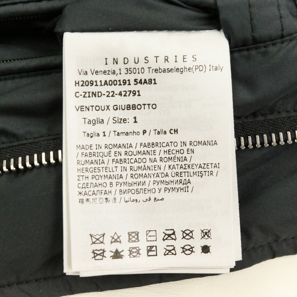 Moncler Moncler Moncler Ventoux Leather Sleeve Down Bomber Jacket Leather Outerwear DUTY FREE for USA Size ONE SIZE - 13 Thumbnail