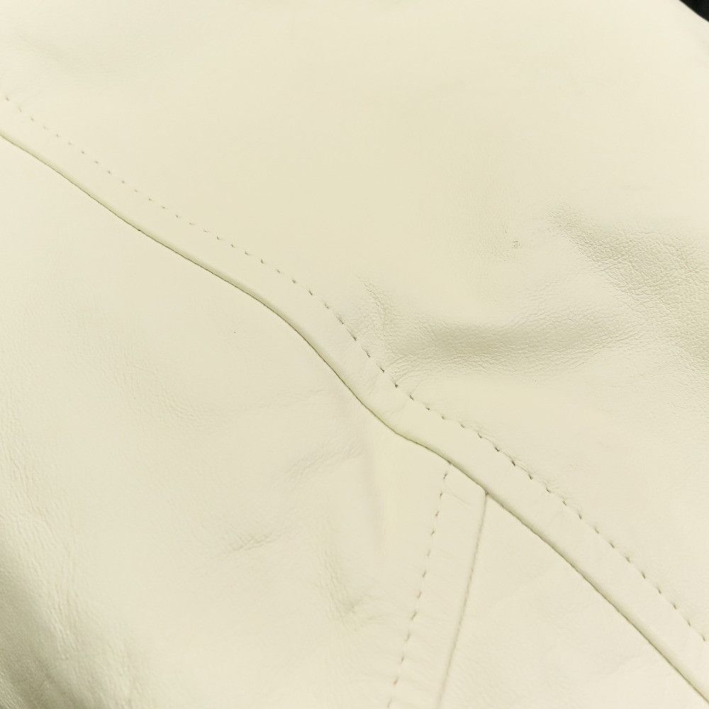 Moncler Moncler Moncler Ventoux Leather Sleeve Down Bomber Jacket Leather Outerwear DUTY FREE for USA Size ONE SIZE - 17 Thumbnail