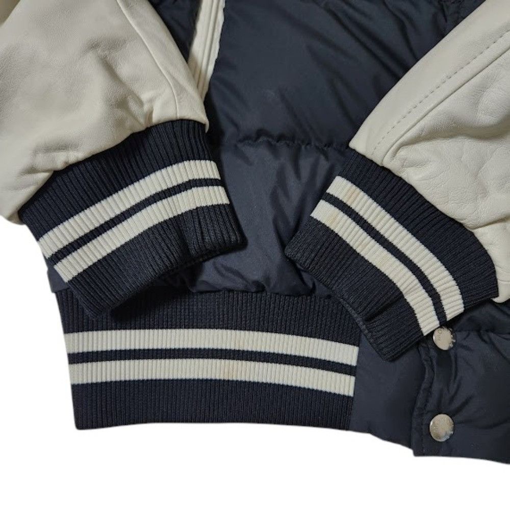 Moncler Moncler Moncler Ventoux Leather Sleeve Down Bomber Jacket Leather Outerwear DUTY FREE for USA Size ONE SIZE - 18 Thumbnail