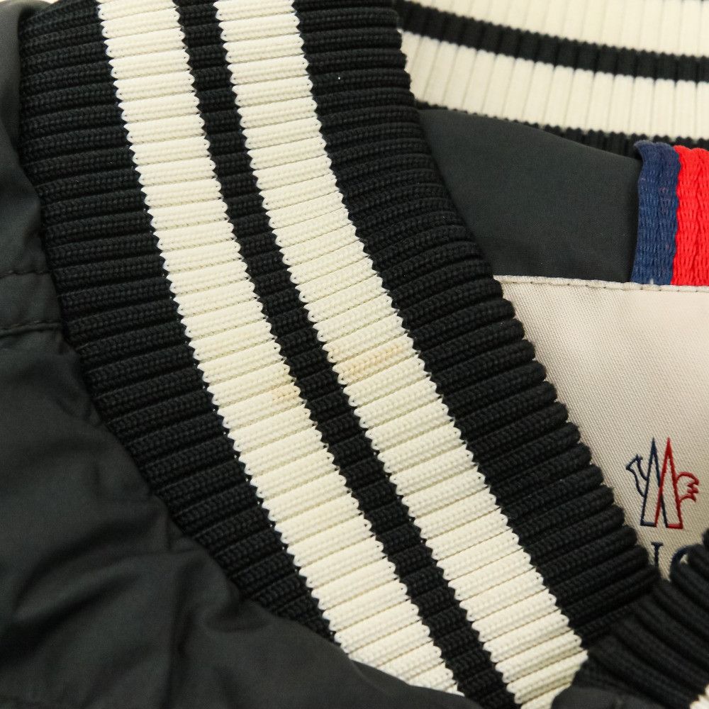 Moncler Moncler Moncler Ventoux Leather Sleeve Down Bomber Jacket Leather Outerwear DUTY FREE for USA Size ONE SIZE - 16 Thumbnail