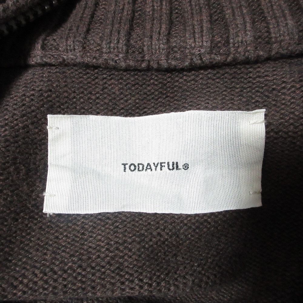Other Other Todayful Compact Zip Knit Knitwear Textile Tops DUTY FREE for USA Size ONE SIZE - 6 Thumbnail