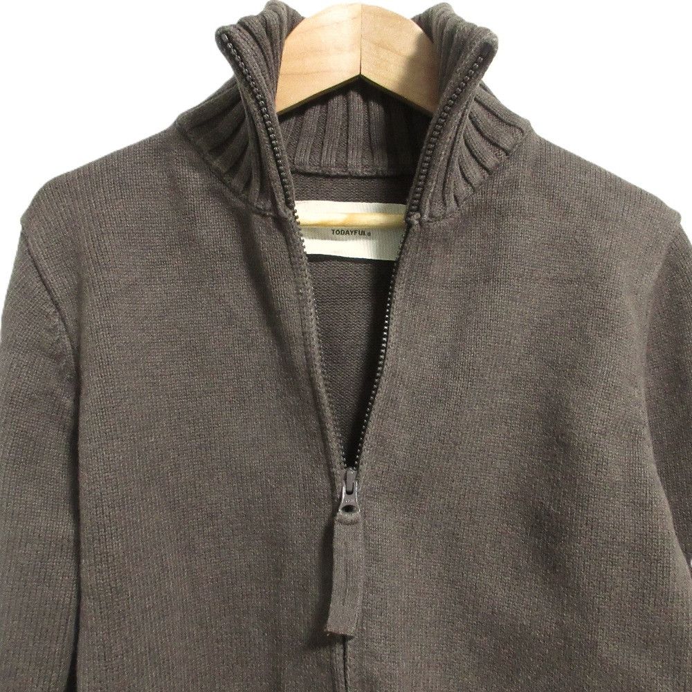 Other Other Todayful Compact Zip Knit Knitwear Textile Tops DUTY FREE for USA Size ONE SIZE - 4 Thumbnail
