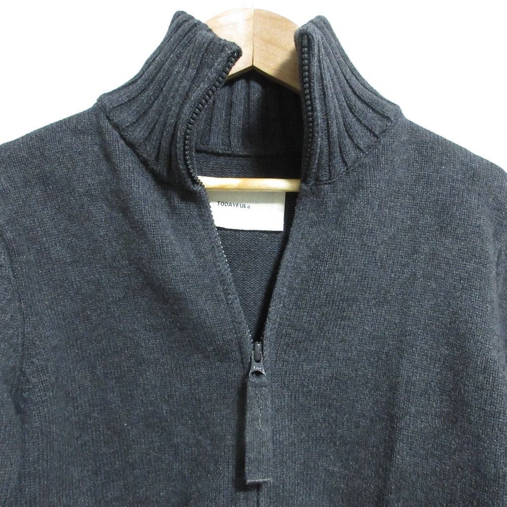 Other Other TODAYFUL Compact Zip Knit Knitwear Textile Tops DUTY FREE for USA Size ONE SIZE - 4 Thumbnail
