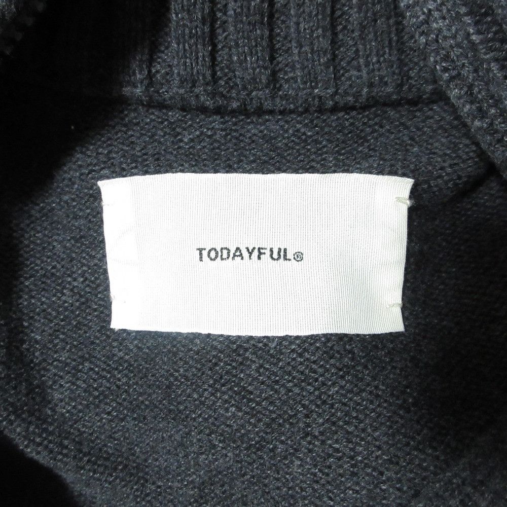 Other Other TODAYFUL Compact Zip Knit Knitwear Textile Tops DUTY FREE for USA Size ONE SIZE - 7 Thumbnail