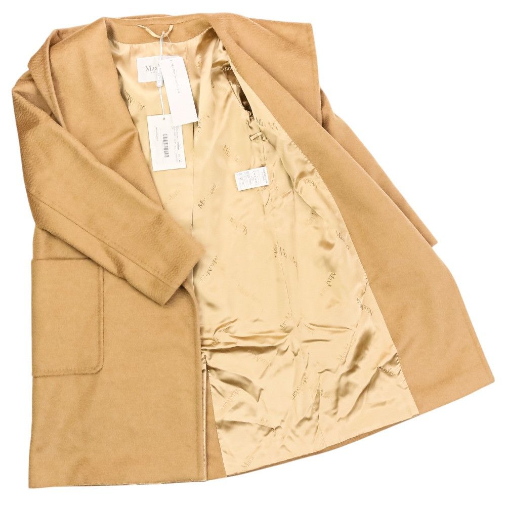 Max Mara Max Mara Max Mara Rialto Camel Hair Hooded Coat Others Outerwear DUTY FREE for USA Size ONE SIZE - 6 Thumbnail