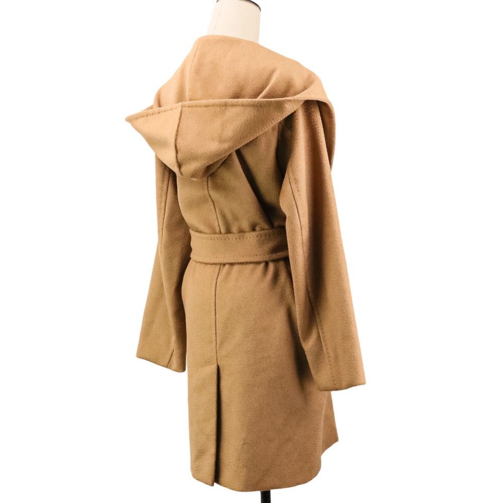 Max Mara Max Mara Max Mara Rialto Camel Hair Hooded Coat Others Outerwear DUTY FREE for USA Size ONE SIZE - 5 Thumbnail