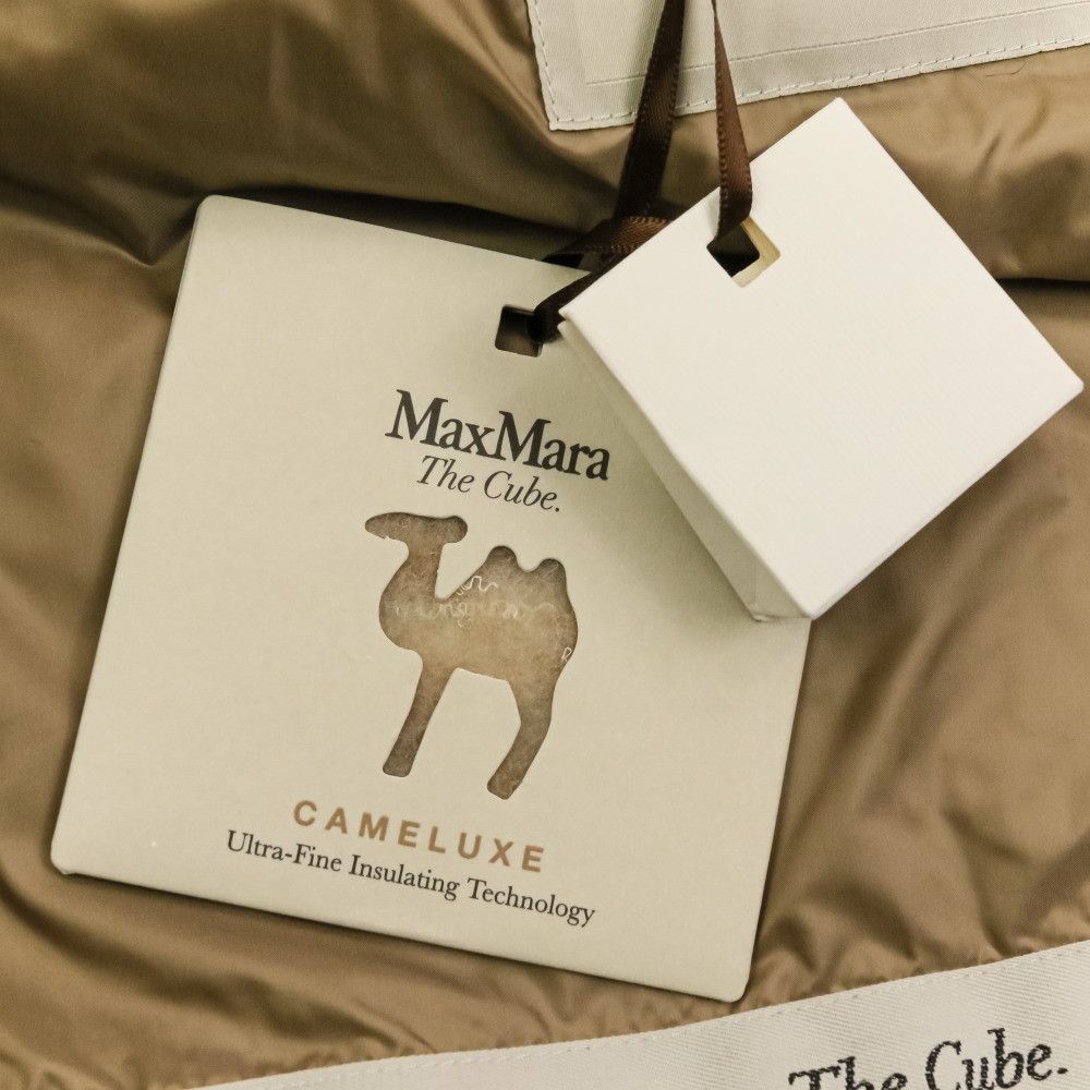 Max Mara MaxMara Max Mara The Cube DARIA Camel Blend Jacket Textile Outerwear DUTY FREE for USA Size ONE SIZE - 16 Thumbnail