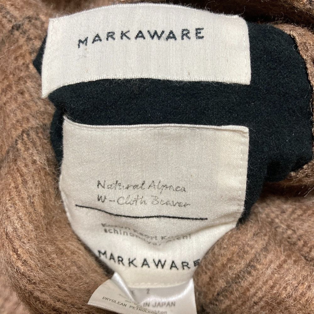 Other Other Markaware Alpaca Reversible Coat Textile Outerwear A22C-14CO01C DUTY FREE for USA Size ONE SIZE - 6 Thumbnail