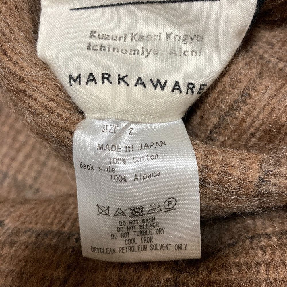 Other Other Markaware Alpaca Reversible Coat Textile Outerwear A22C-14CO01C DUTY FREE for USA Size ONE SIZE - 7 Thumbnail