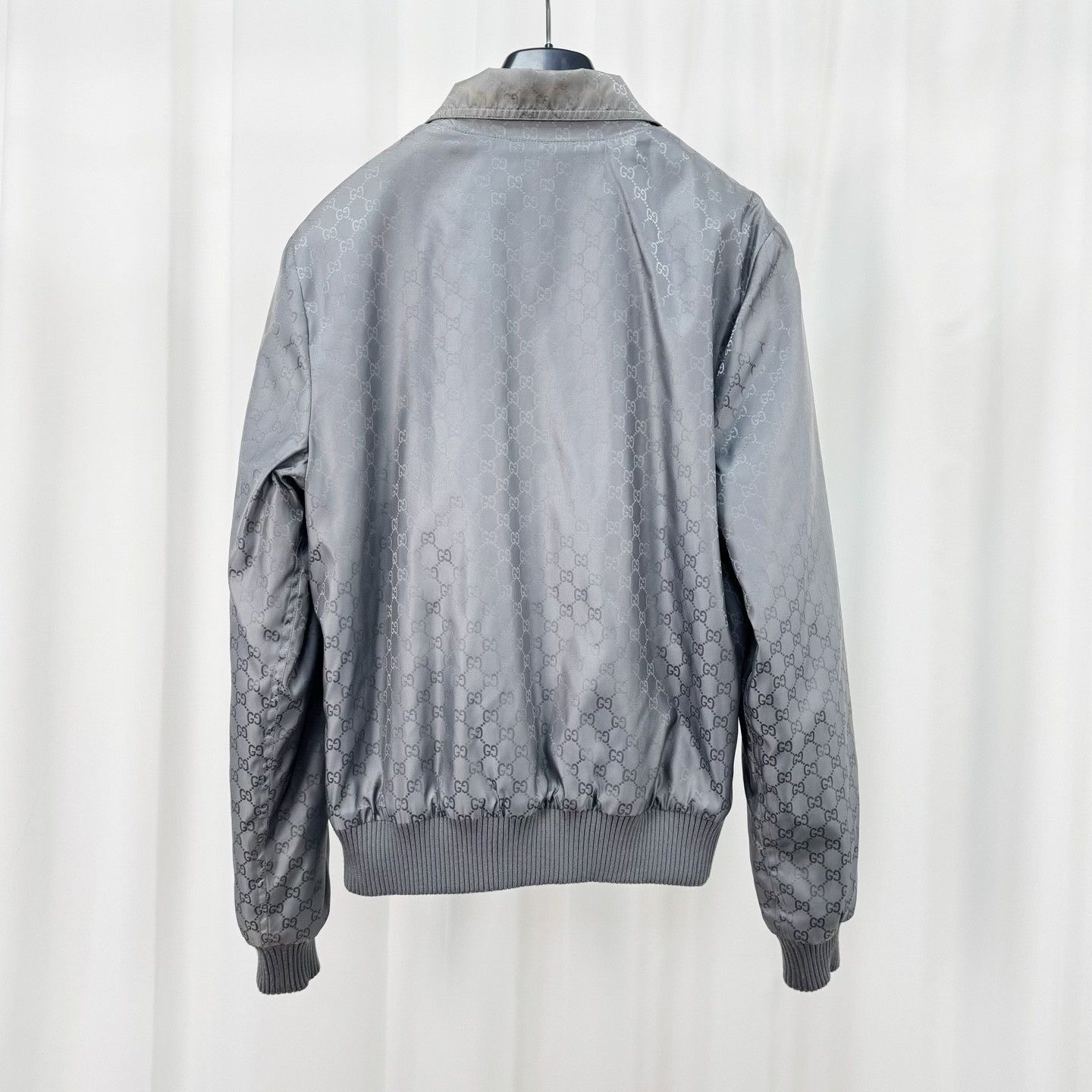 Gucci Gucci Monogram Logo Bomber Jacket Size M Size US M / EU 48-50 / 2 - 3 Thumbnail