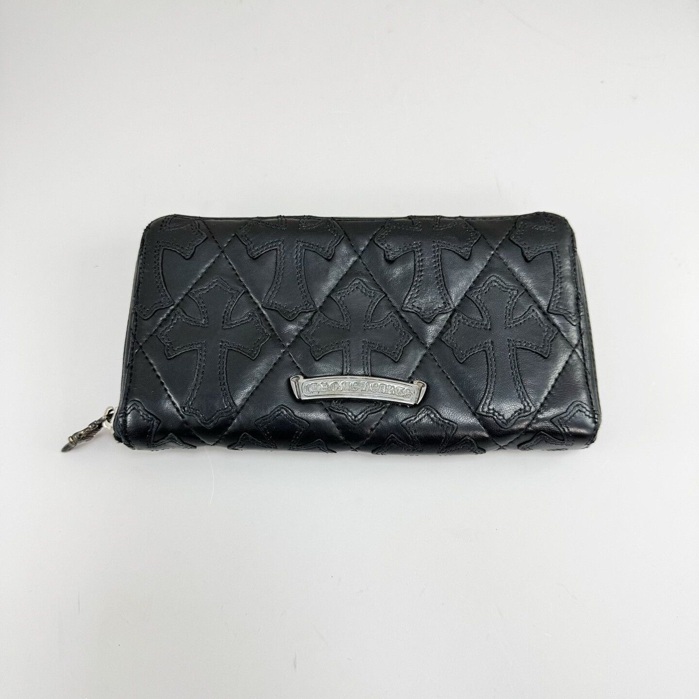 Chrome Hearts Chrome Hearts Quilted Cross Leather Wallet Size ONE SIZE - 4 Thumbnail