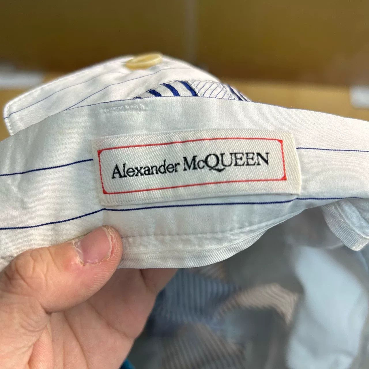 Alexander McQueen Alexander McQueen Striped Shorts Size 30 Size US 30 / EU 46 - 4 Thumbnail
