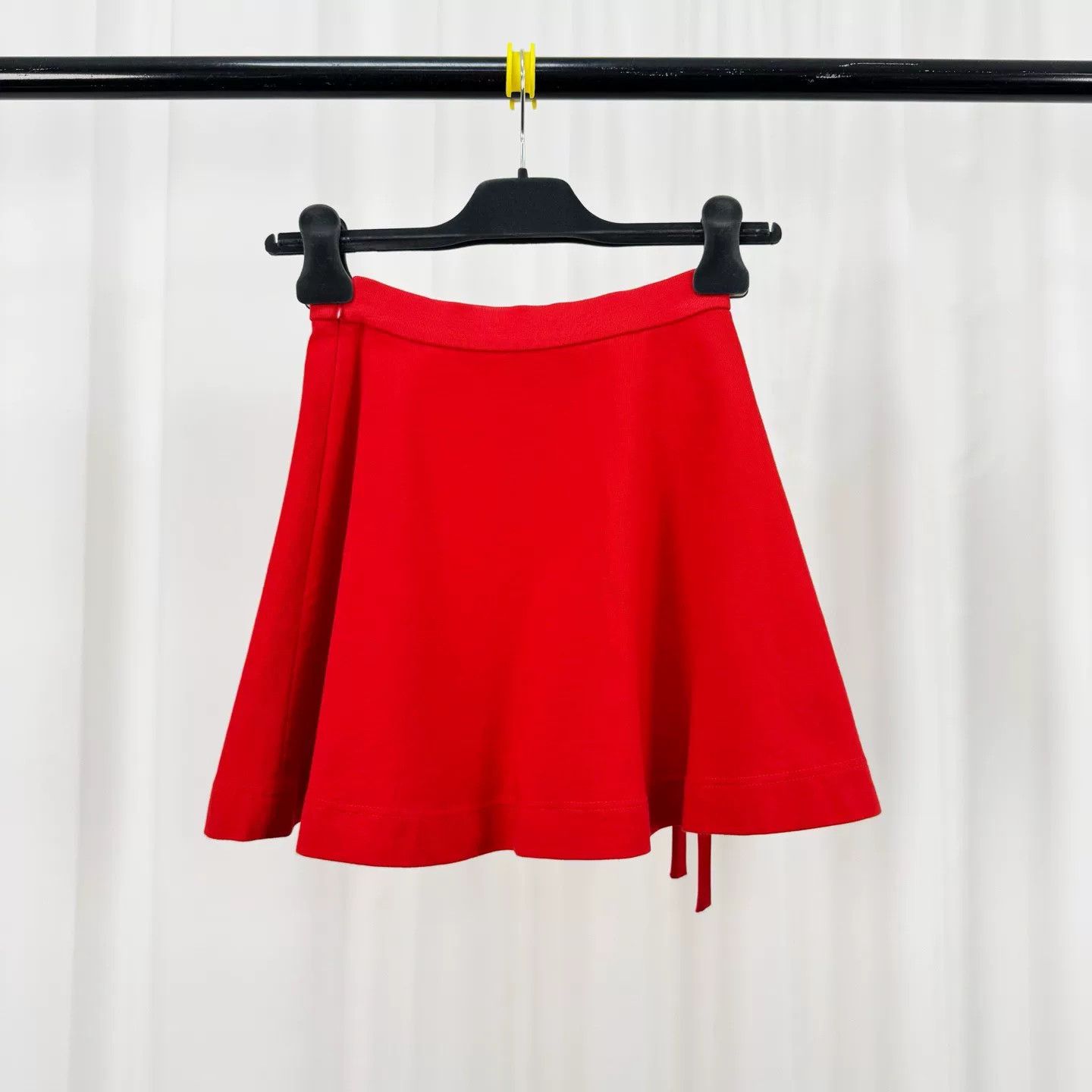 Prada Prada Bow Triangle Logo Mini Skirt Size 36 Size 25" / US 0 / IT 36 - 3 Thumbnail
