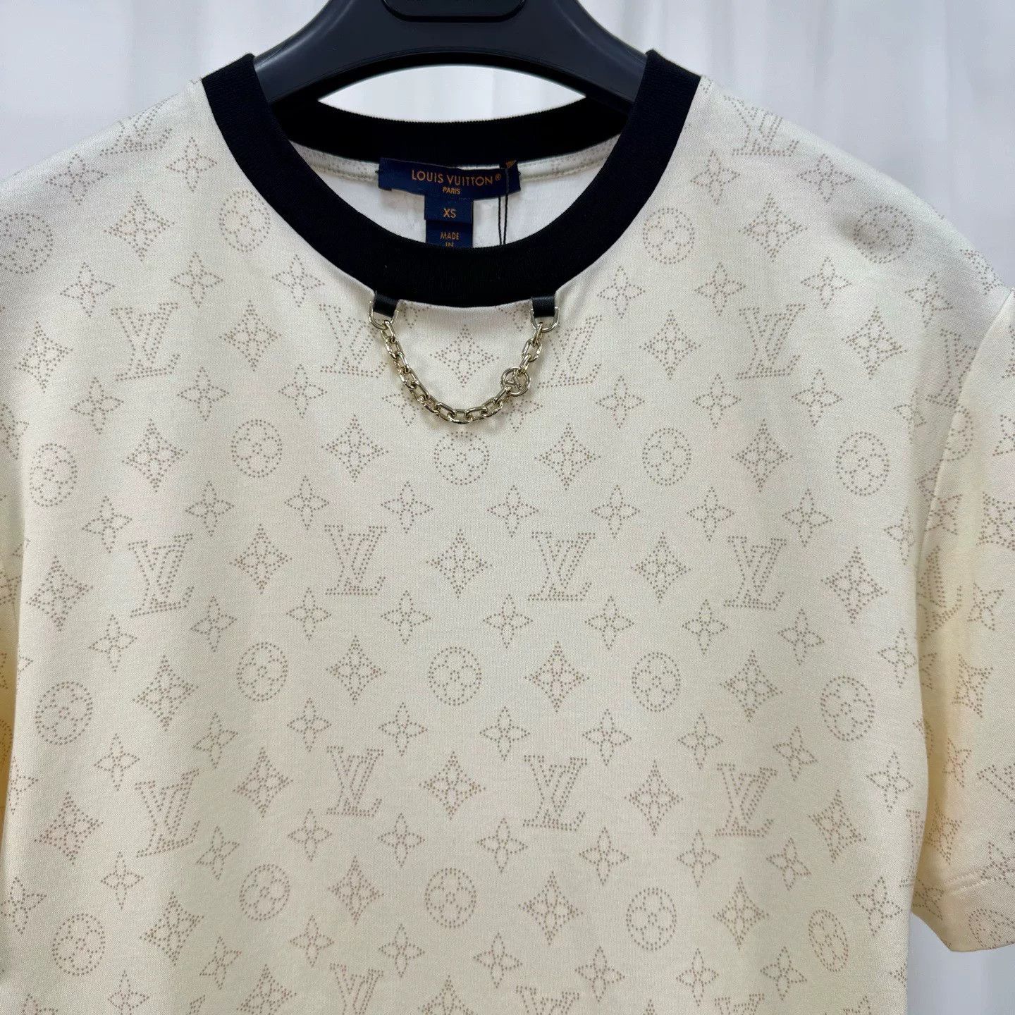 Louis Vuitton Louis Vuitton Monogram Chain T-Shirt Size XS Size US XS / EU 42 / 0 - 4 Thumbnail