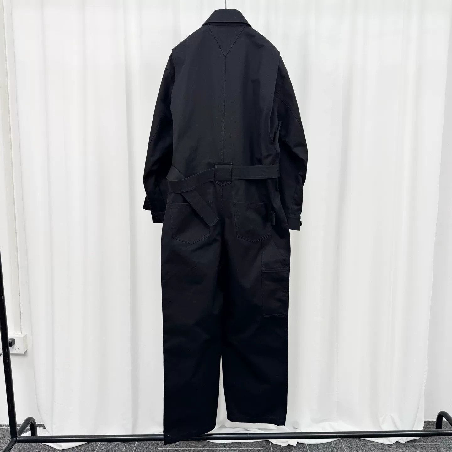Bottega Veneta Bottega Veneta Cotton Belted Jumpsuit Size L Size US 36 / EU 52 - 3 Thumbnail