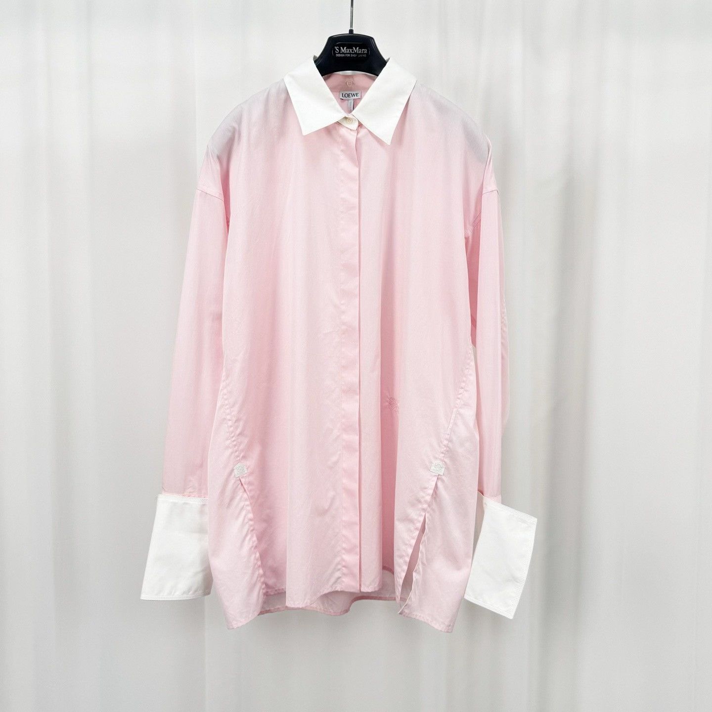 Loewe Loewe Embroidered Logo Button Up Shirt Size 34 Size XS / US 0-2 / IT 36-38 - 2 Thumbnail