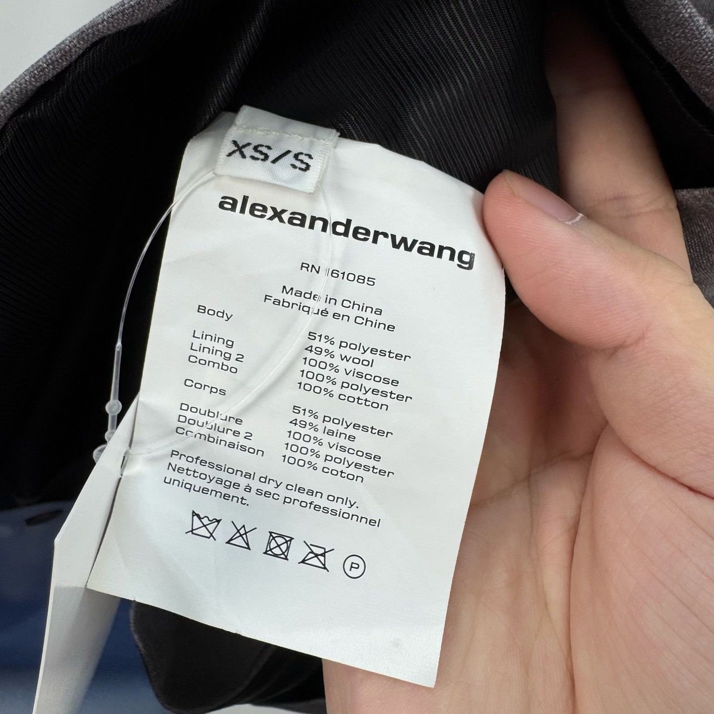Alexander Wang Alexander Wang Faux Layered Blazer Size XS Size XS / US 0-2 / IT 36-38 - 9 Thumbnail