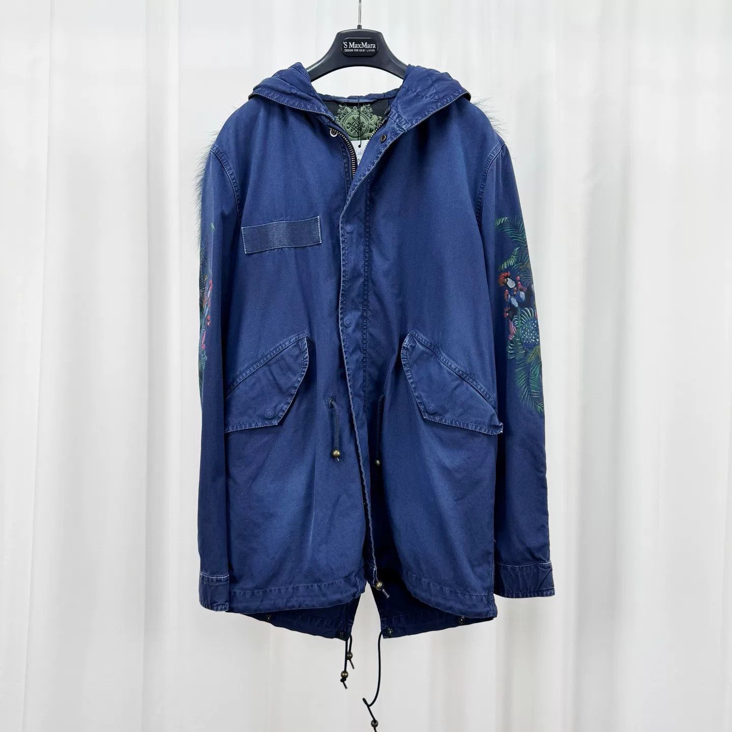 MR & MRS ITALY Mr&Mrs Italy Floral Fur Parka Size S Size S / US 4 / IT 40 - 2 Thumbnail