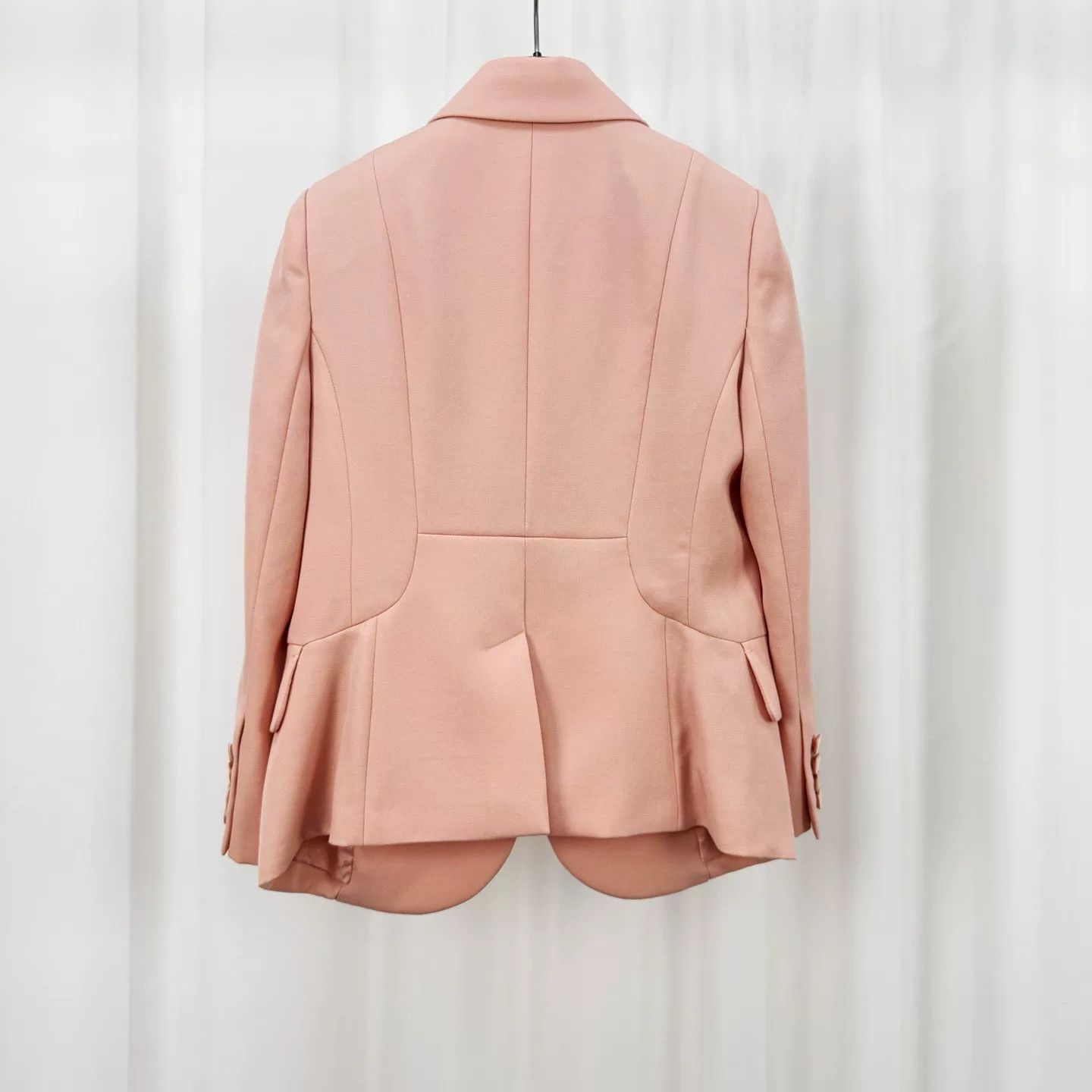Louis Vuitton Louis Vuitton Pink Wool Double Breasted Blazer Size 34 Size XS / US 0-2 / IT 36-38 - 3 Thumbnail