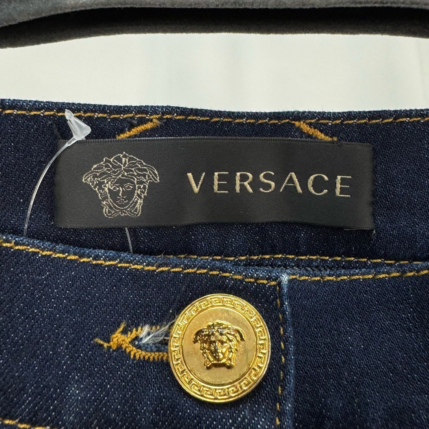 Versace Versace Medusa Denim Jeans Size 26 Size 26" / US 2 / IT 38 - 6 Thumbnail