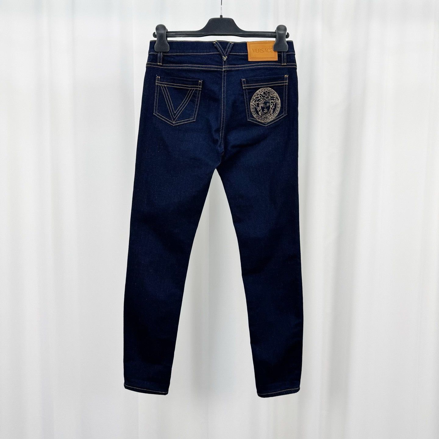 Versace Versace Medusa Denim Jeans Size 26 Size 26" / US 2 / IT 38 - 3 Thumbnail