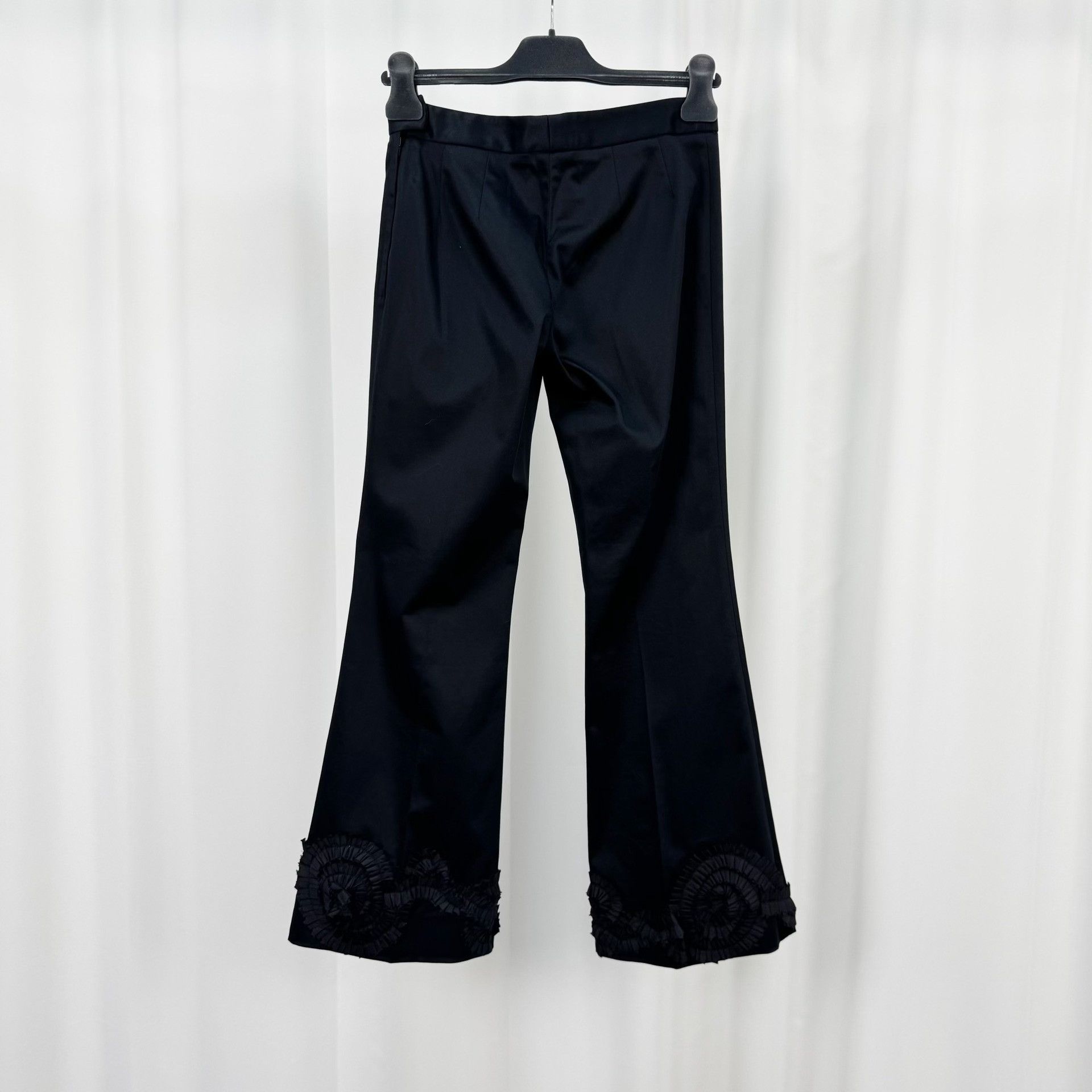 Miu Miu Miu Miu Lace Trim Pants Size 36 Size 25" / US 0 / IT 36 - 3 Thumbnail