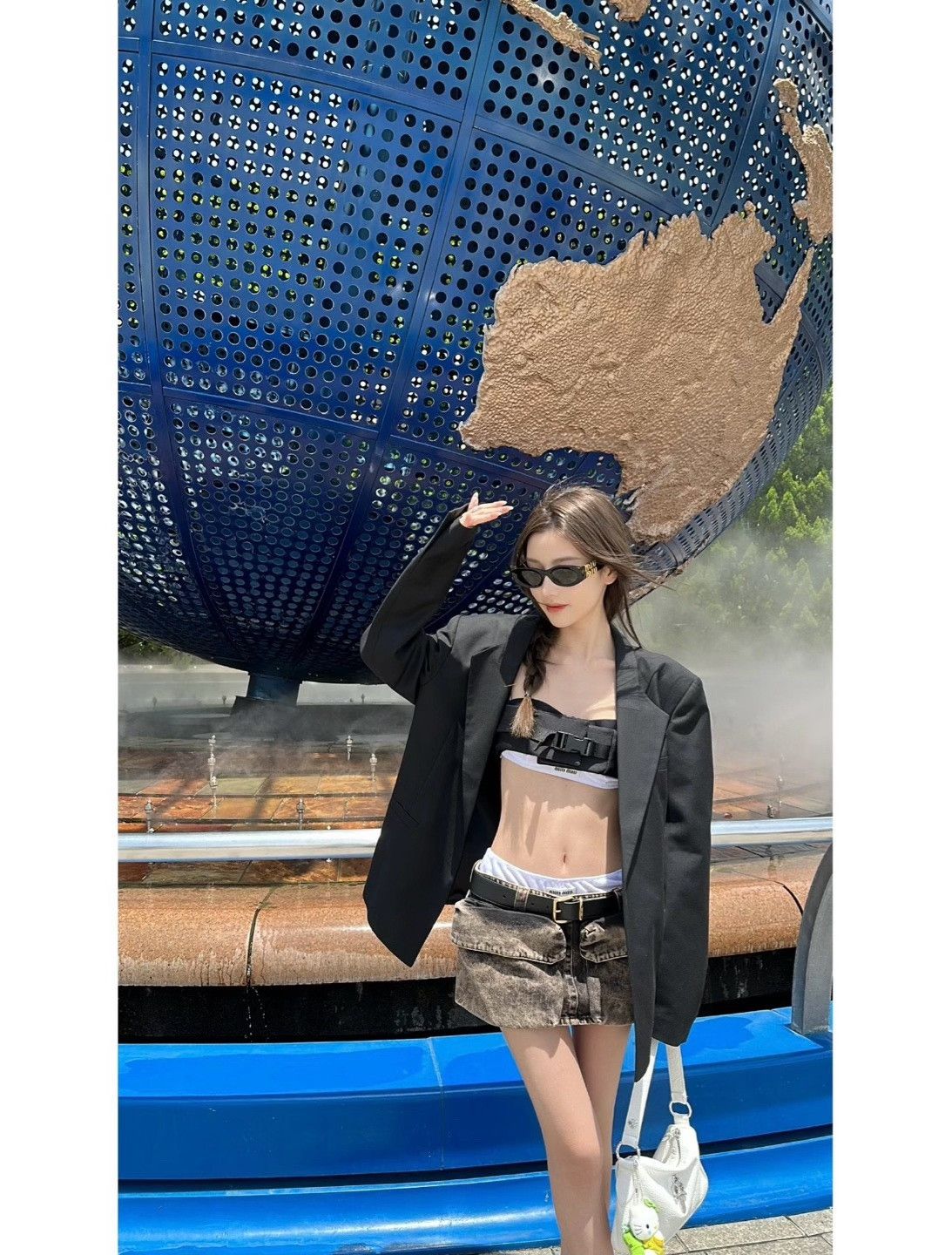 Miu Miu Miu Miu Technical Strap Crop Top Size 38 Size XS / US 0-2 / IT 36-38 - 10 Thumbnail