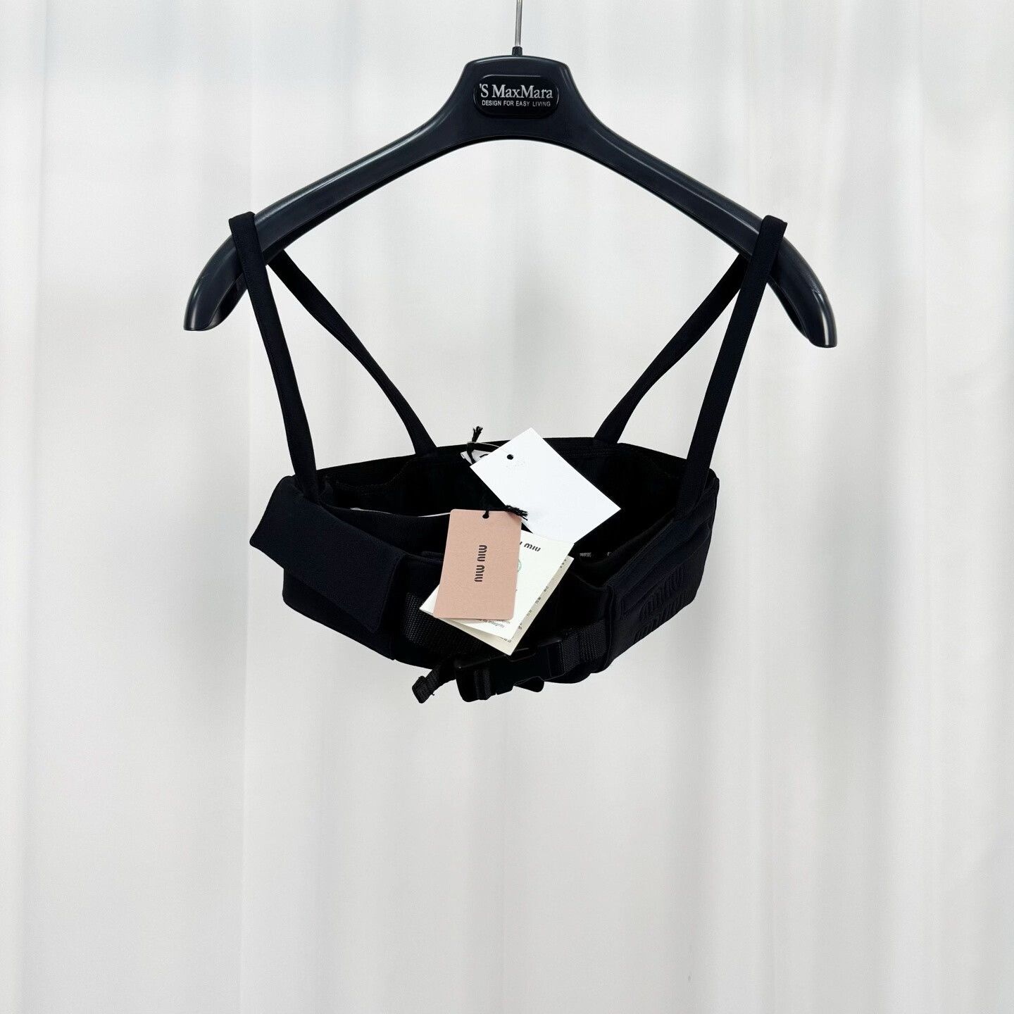 Miu Miu Miu Miu Technical Strap Crop Top Size 38 Size XS / US 0-2 / IT 36-38 - 2 Thumbnail