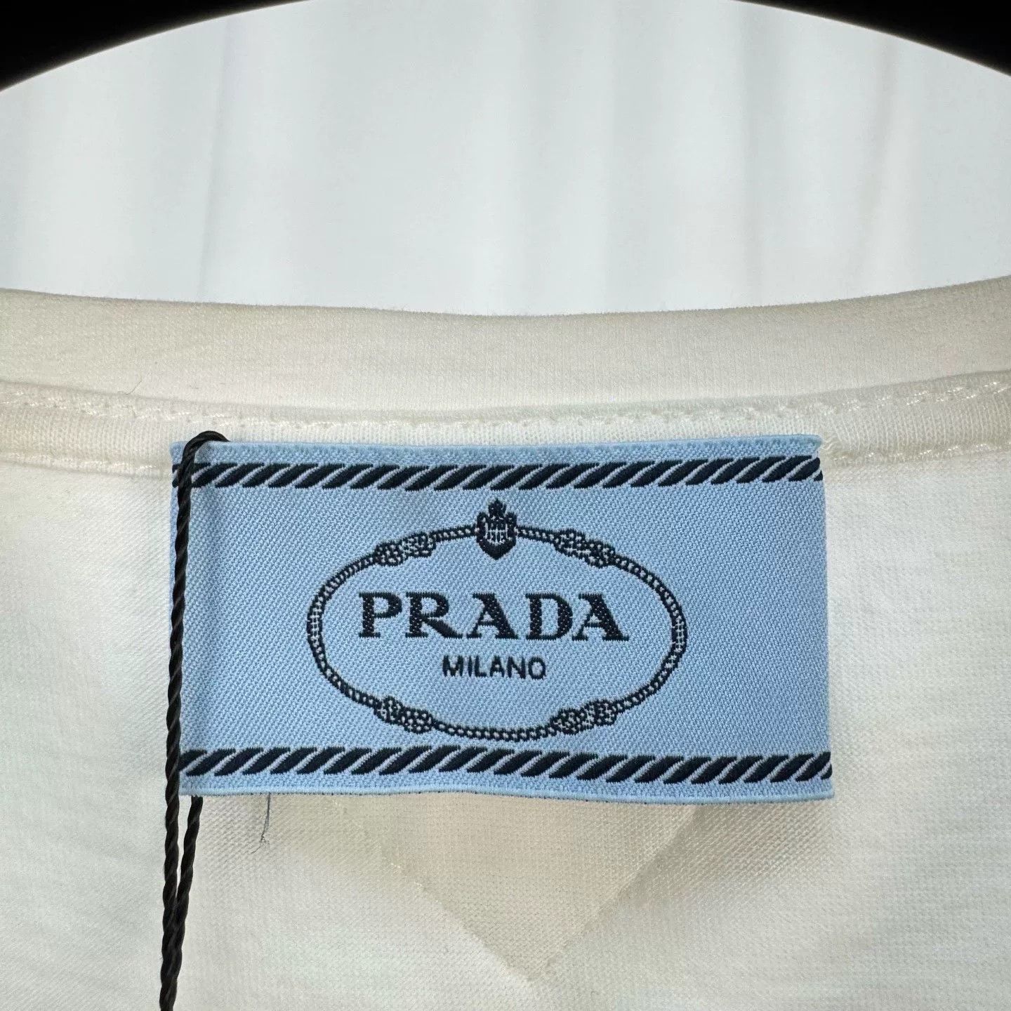 Prada Prada Back Triangle Logo T-Shirt Size S Size US S / EU 44-46 / 1 - 6 Thumbnail