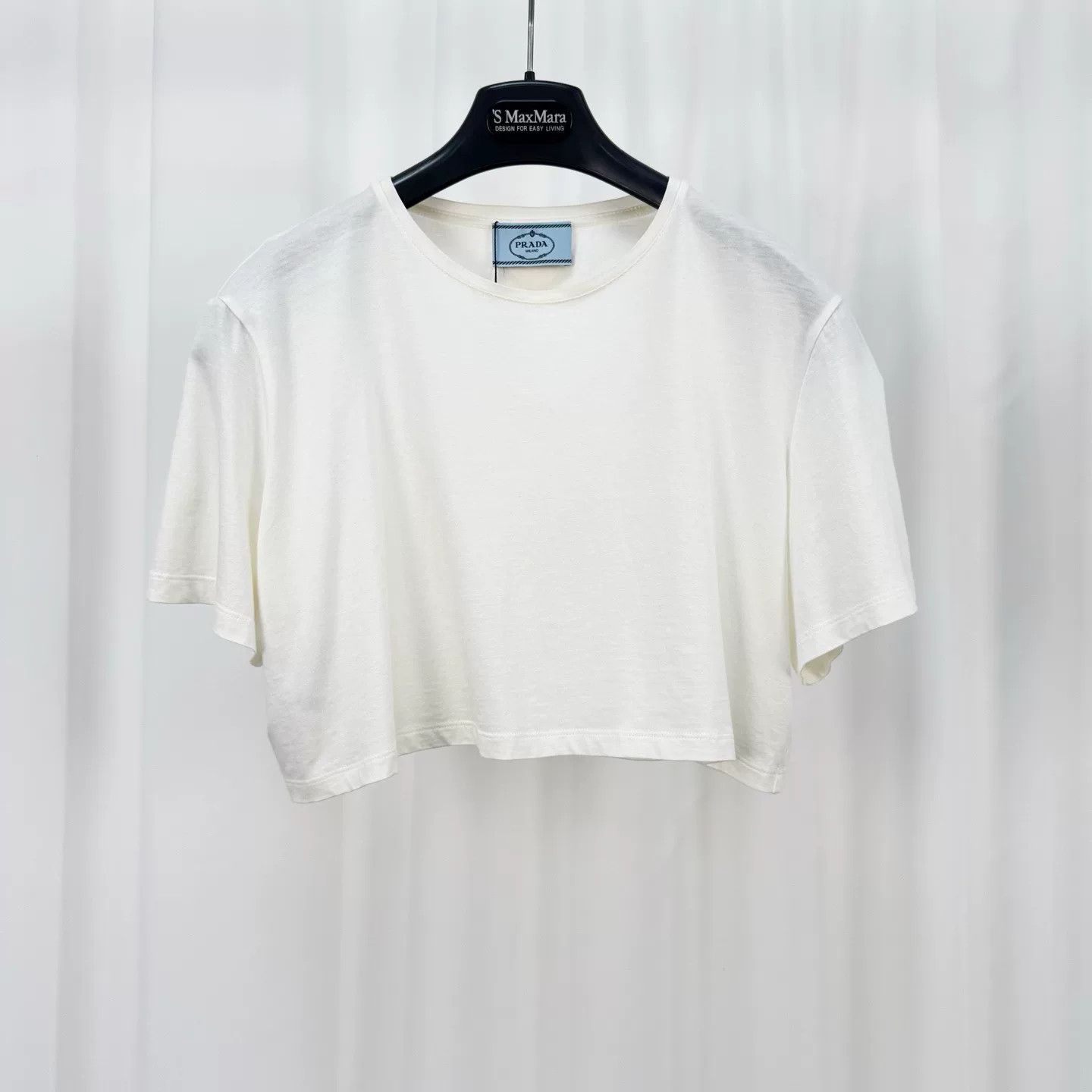 Prada Prada Back Triangle Logo T-Shirt Size S Size US S / EU 44-46 / 1 - 2 Thumbnail