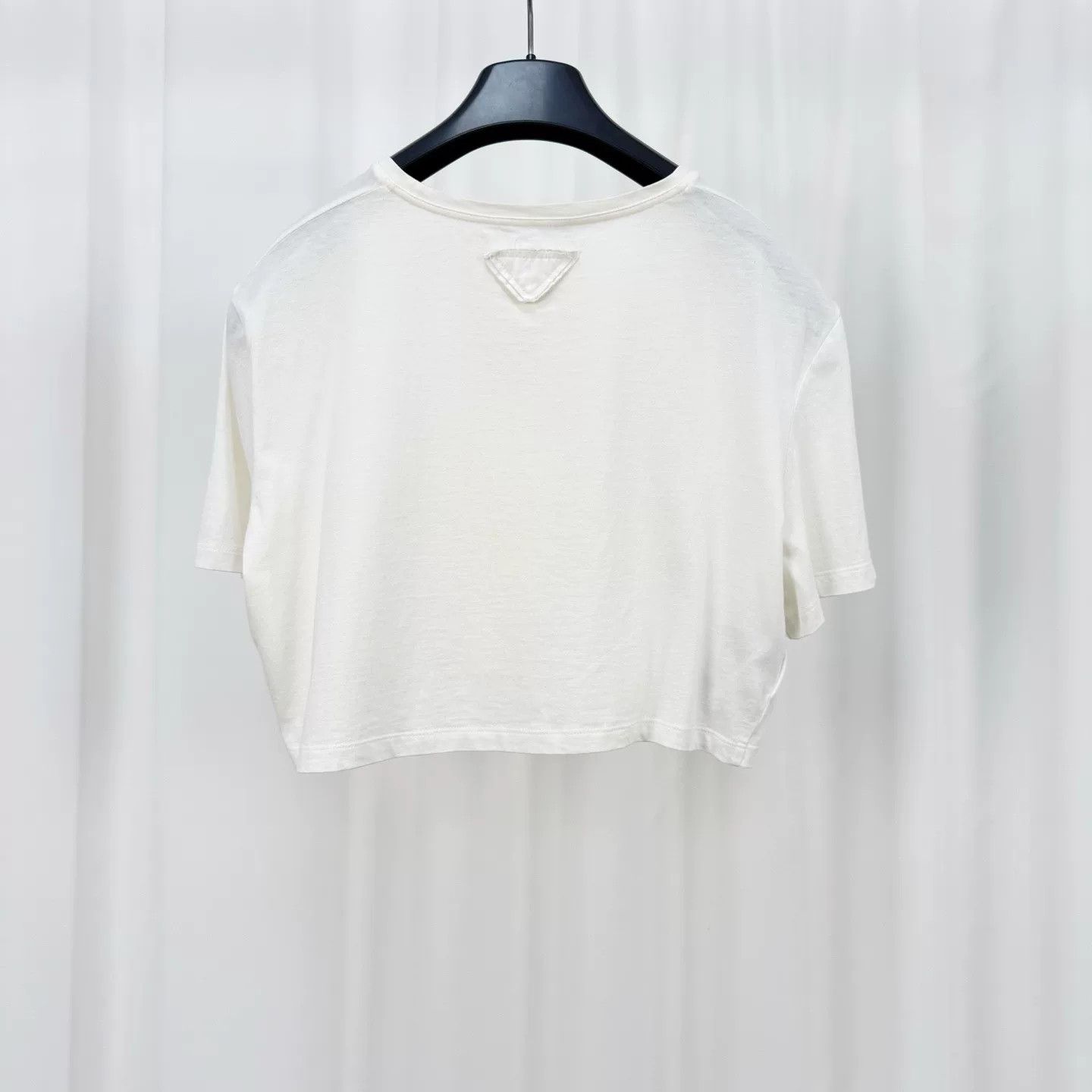 Prada Prada Back Triangle Logo T-Shirt Size S Size US S / EU 44-46 / 1 - 3 Thumbnail