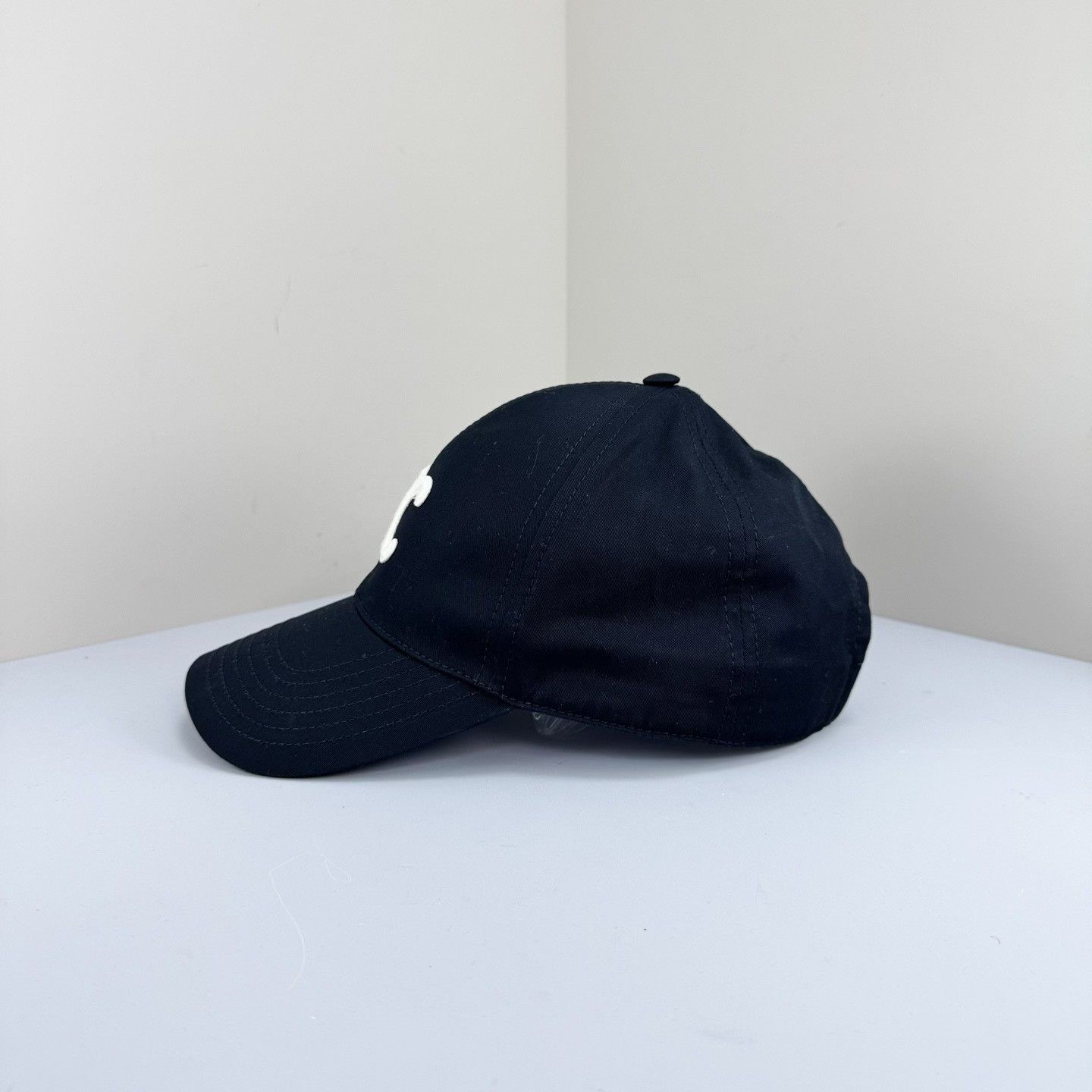 Celine Celine Triomphe Embroidered Baseball Cap Size M Size ONE SIZE - 3 Thumbnail