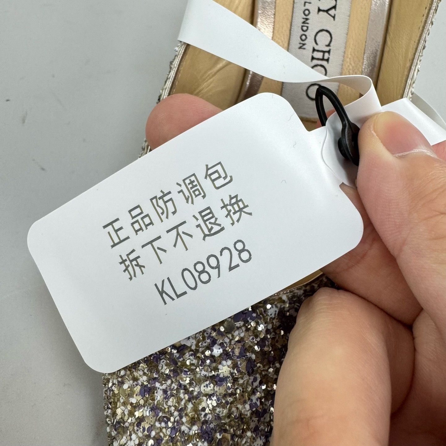 Jimmy Choo Jimmy Choo Glitter Slingback Heels Size 35 Size US 5 / IT 35 - 8 Thumbnail