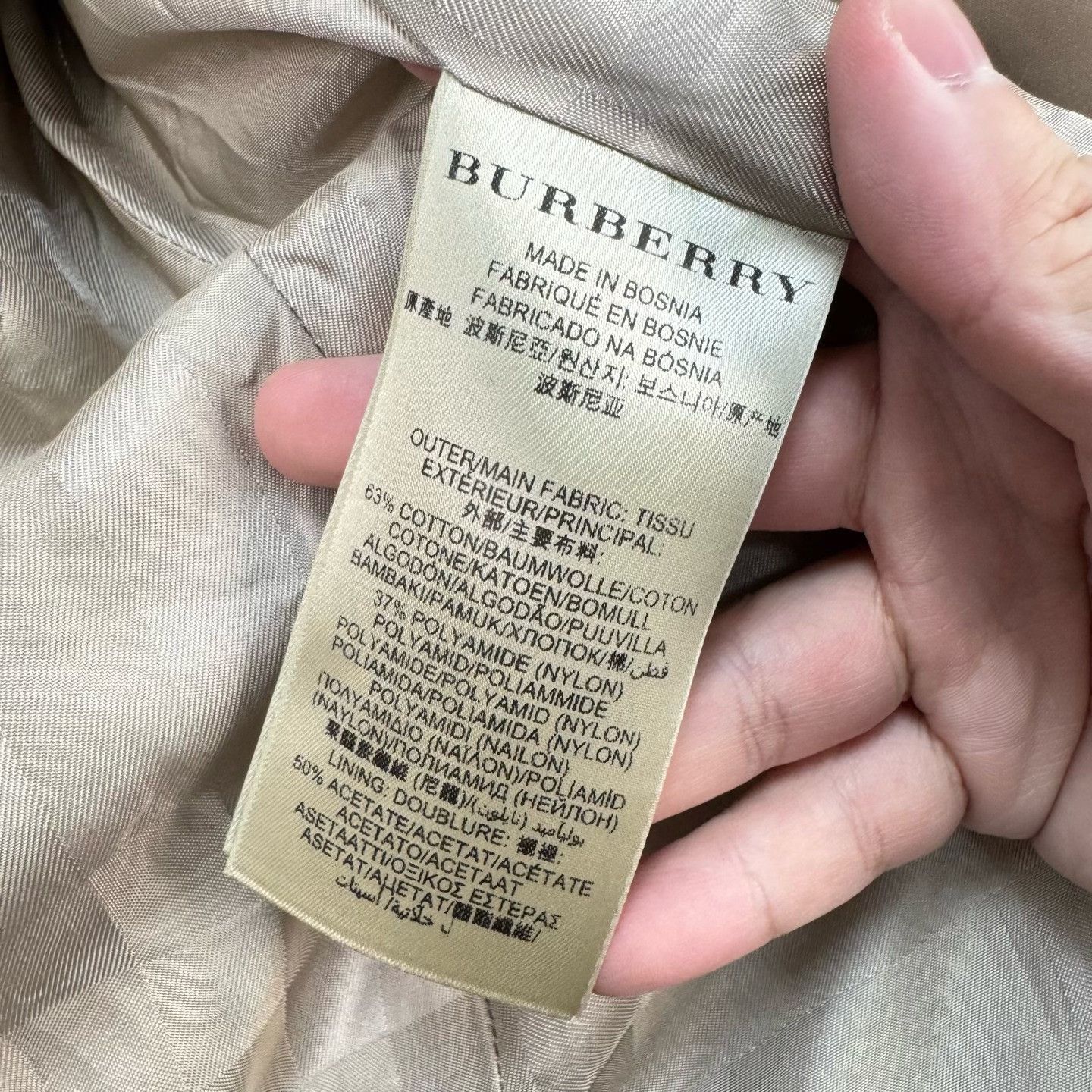 Burberry Burberry Double-Breasted Jacket FR 42 Size M / US 6-8 / IT 42-44 - 7 Thumbnail