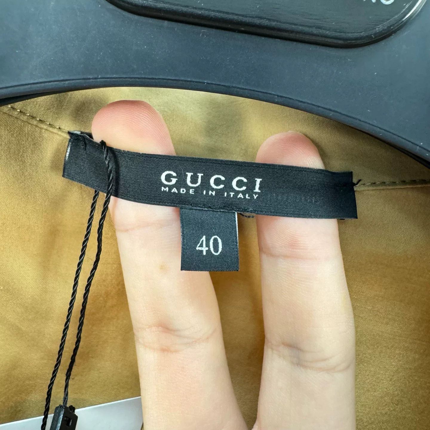 Gucci Gucci Embroidery Logo Button Up Shirt Size 40 Size S / US 4 / IT 40 - 7 Thumbnail