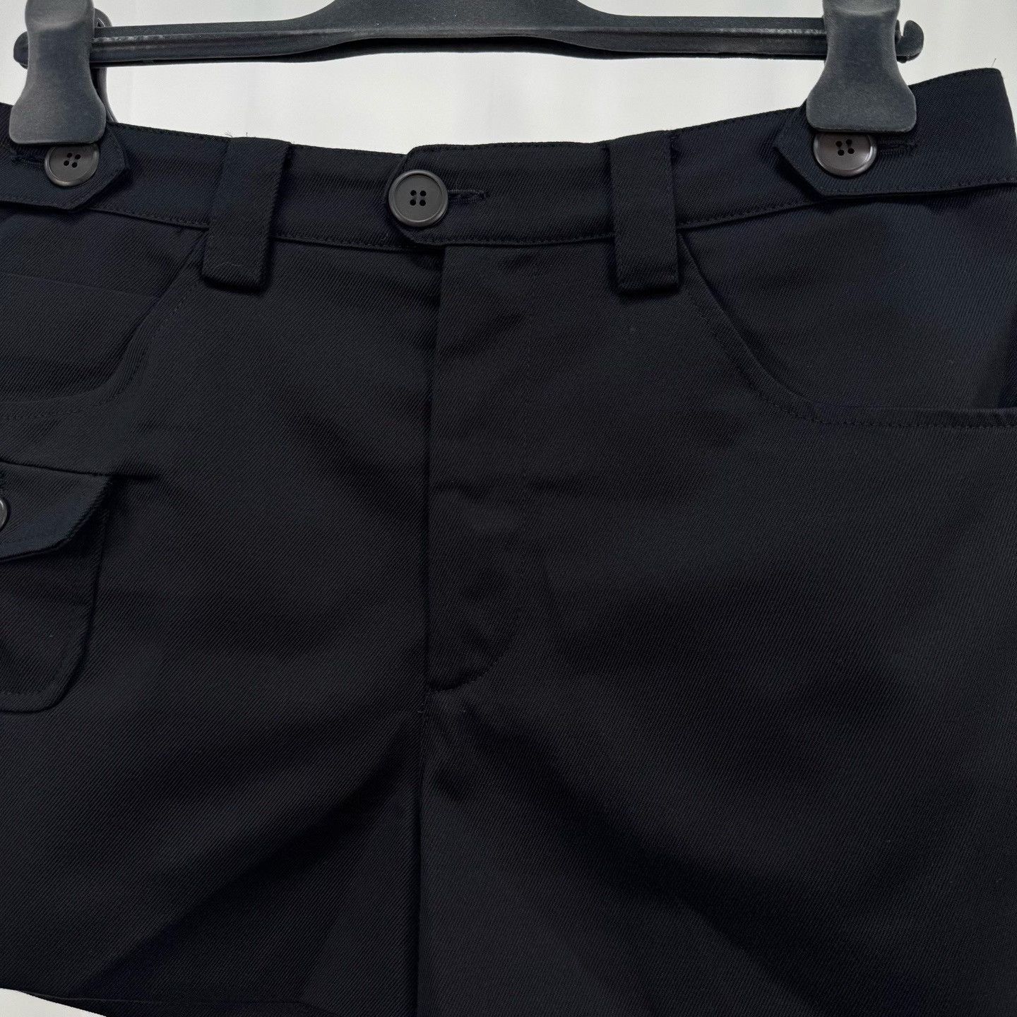 Miu Miu Miu Miu Black Pocket Casual Shorts Size IT 40 Size 27" / US 4 / IT 40 - 4 Thumbnail