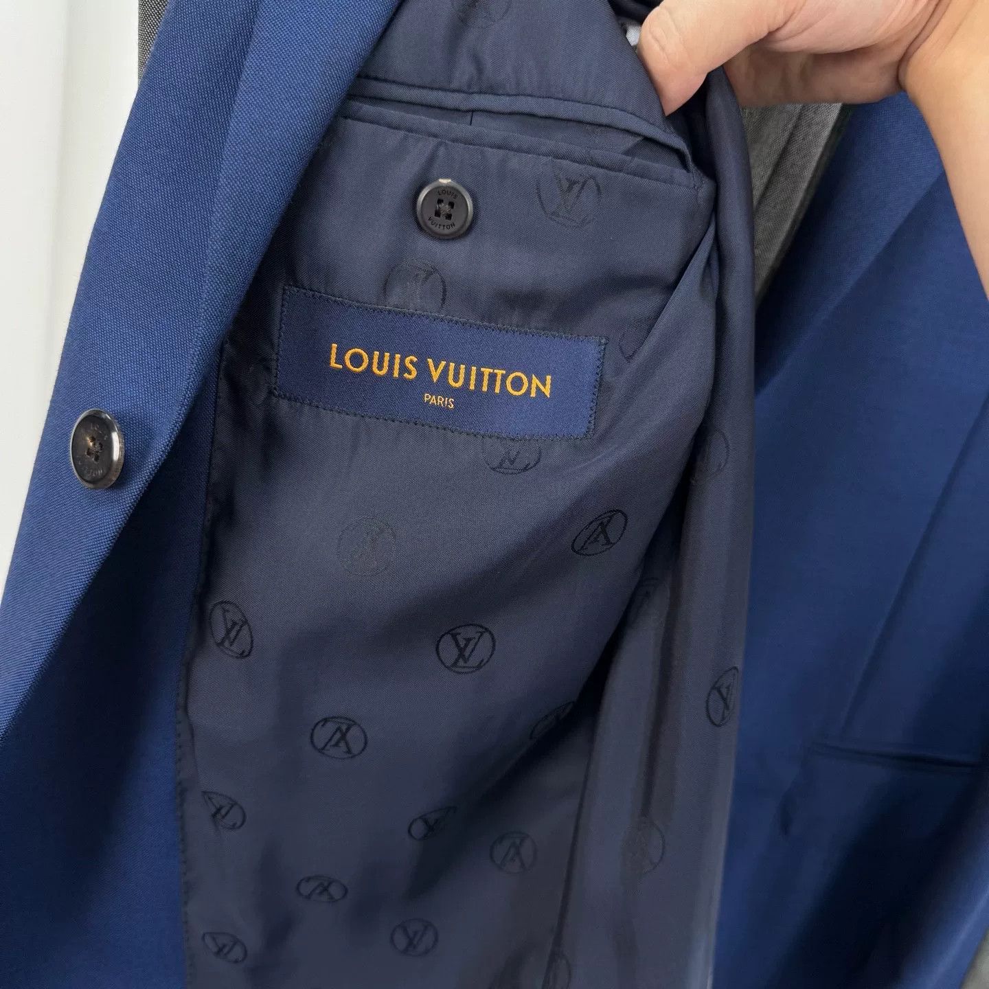 Louis Vuitton Louis Vuitton Colorblock Wool Blazer Size 46 Size 36R - 8 Thumbnail