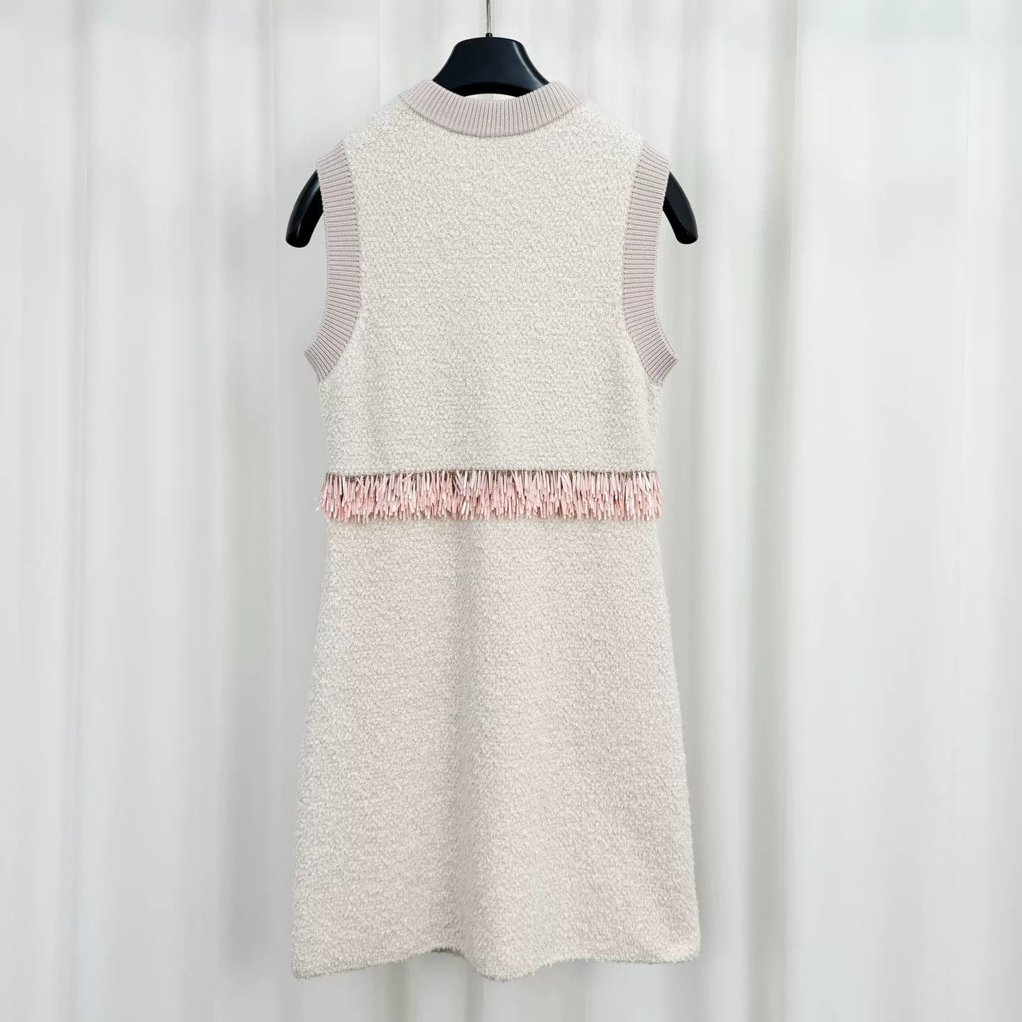 Lanvin Lanvin Sequin Trim Sleeveless Mini Dress Size S Size S / US 4 / IT 40 - 3 Thumbnail