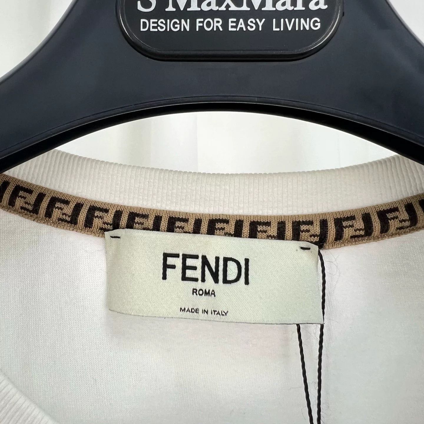 Fendi Fendi Logo Embroidery T-Shirt Size XXS Size XXS / US 00 / IT 34 - 6 Thumbnail