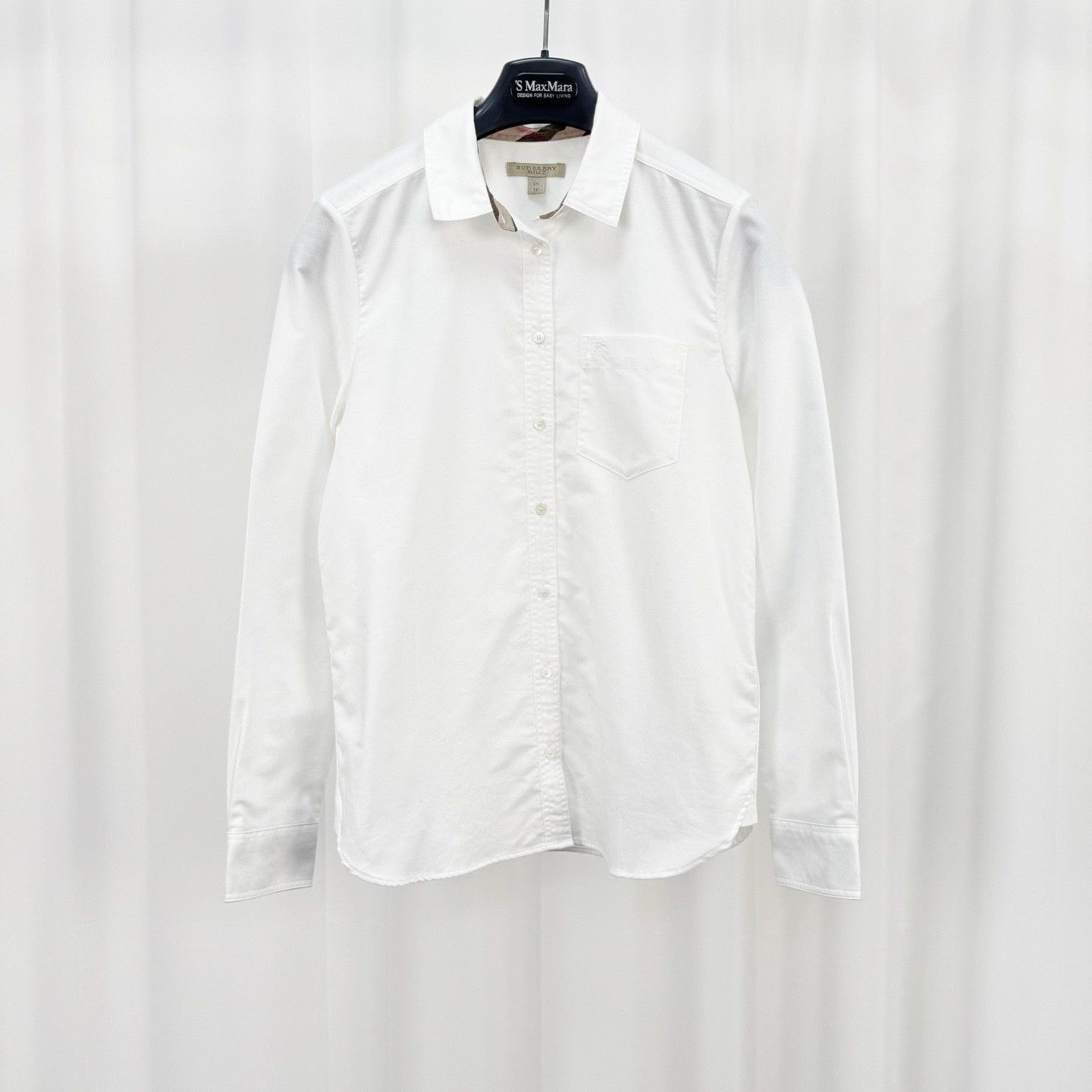 Burberry Burberry Brit Nova Check Cuff Button Up Shirt Size XS Size XS / US 0-2 / IT 36-38 - 2 Thumbnail