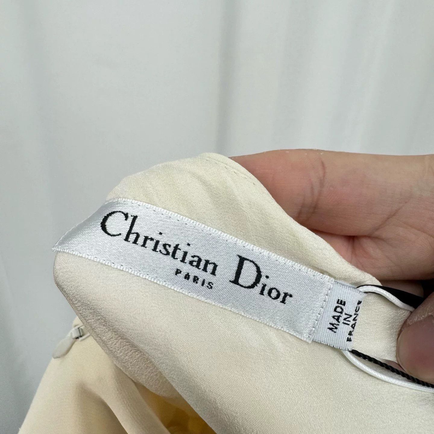 Dior Christian Dior Silk Belted Mini Dress Size FR 34 Size XS / US 0-2 / IT 36-38 - 8 Thumbnail