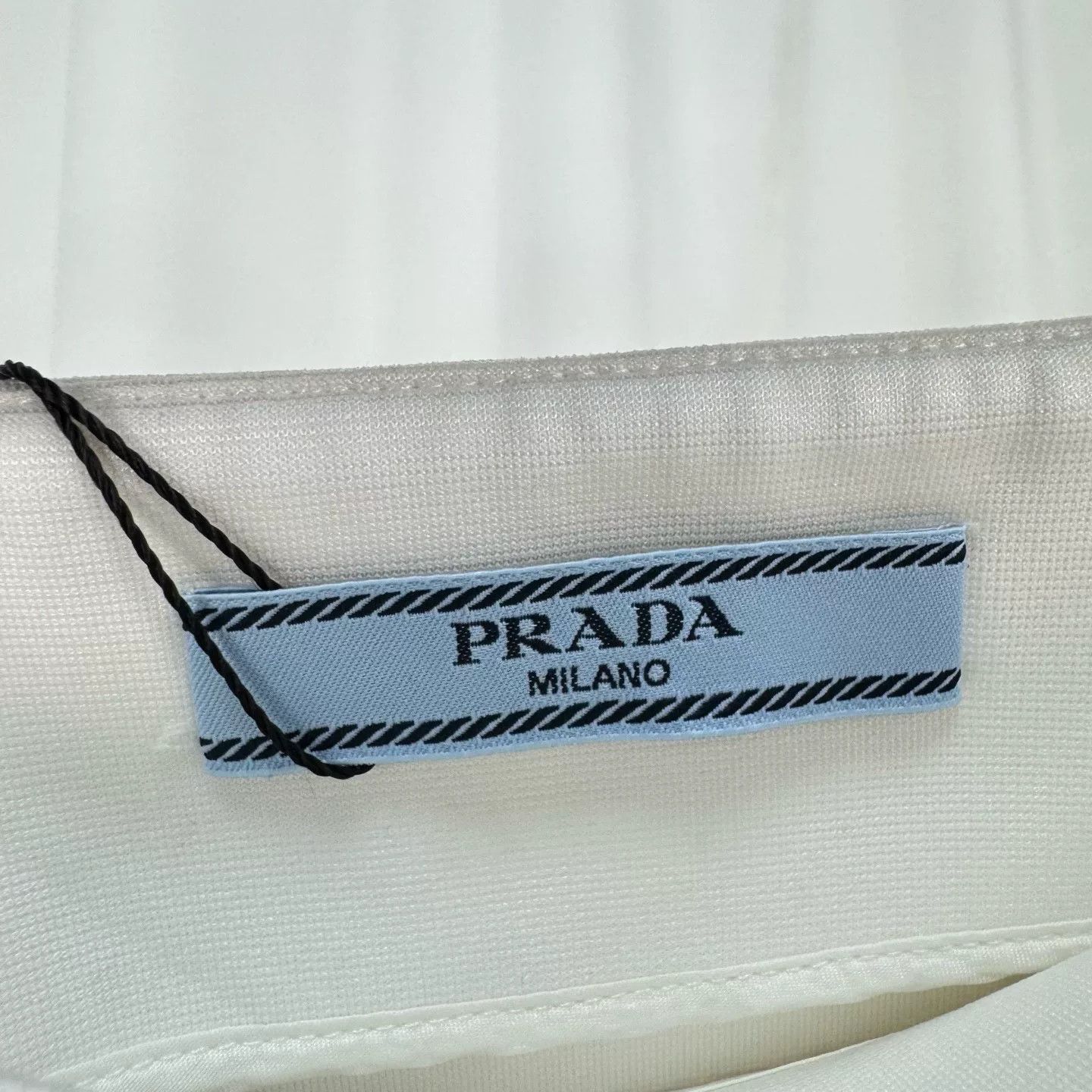 Prada Prada Ruffle Belted Mini Skirt IT 36 Size 25" / US 0 / IT 36 - 7 Thumbnail