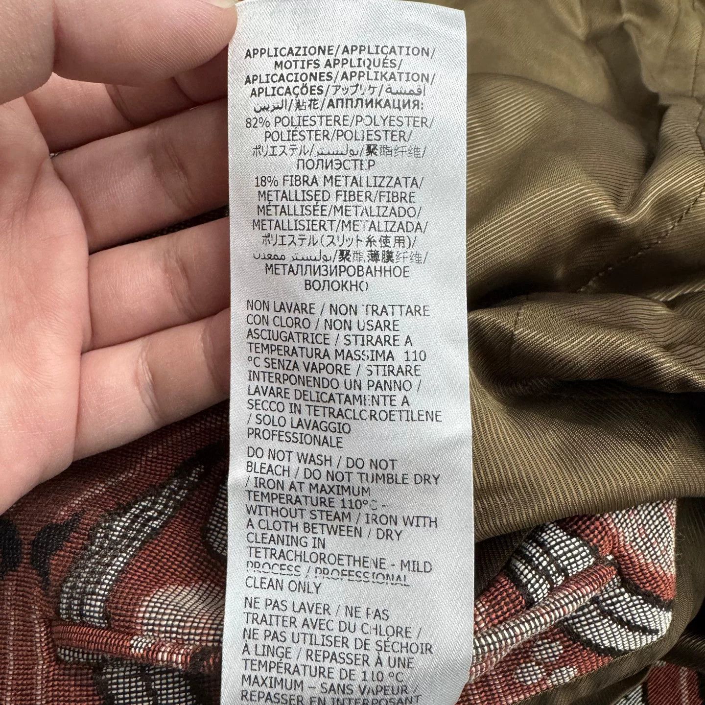 Gucci Gucci Patterned Blazer Size 38R Size 38R - 5 Thumbnail