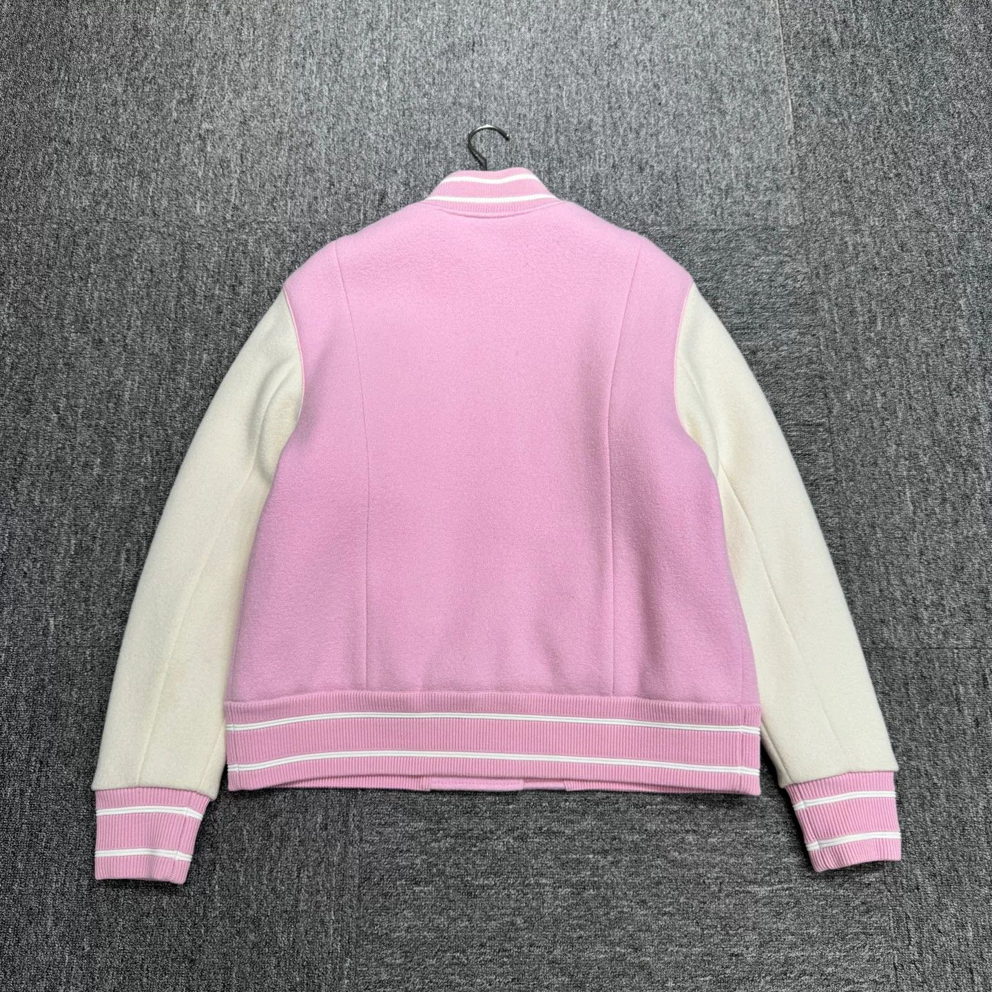 Givenchy Givenchy Pink Wool Varsity Jacket Size S Size S / US 4 / IT 40 - 6 Thumbnail