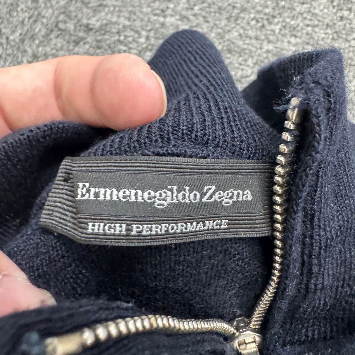 Ermenegildo Zegna Ermenegildo Zegna High Performance Zip Sweater US M Size US M / EU 48-50 / 2 - 3 Thumbnail