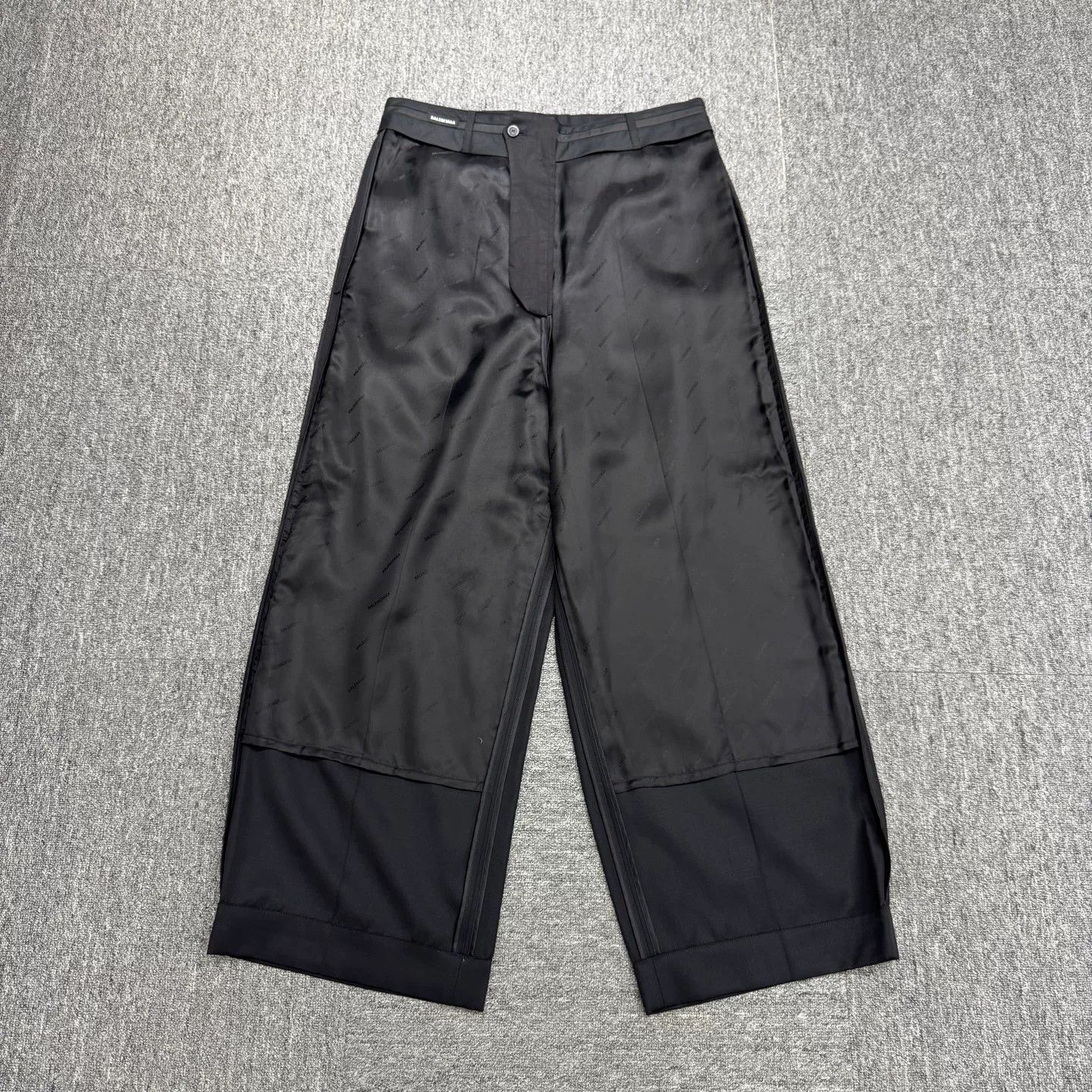 Balenciaga Balenciaga Unifit Monogram Wool Trousers Size M Size US 32 / EU 48 - 2 Thumbnail