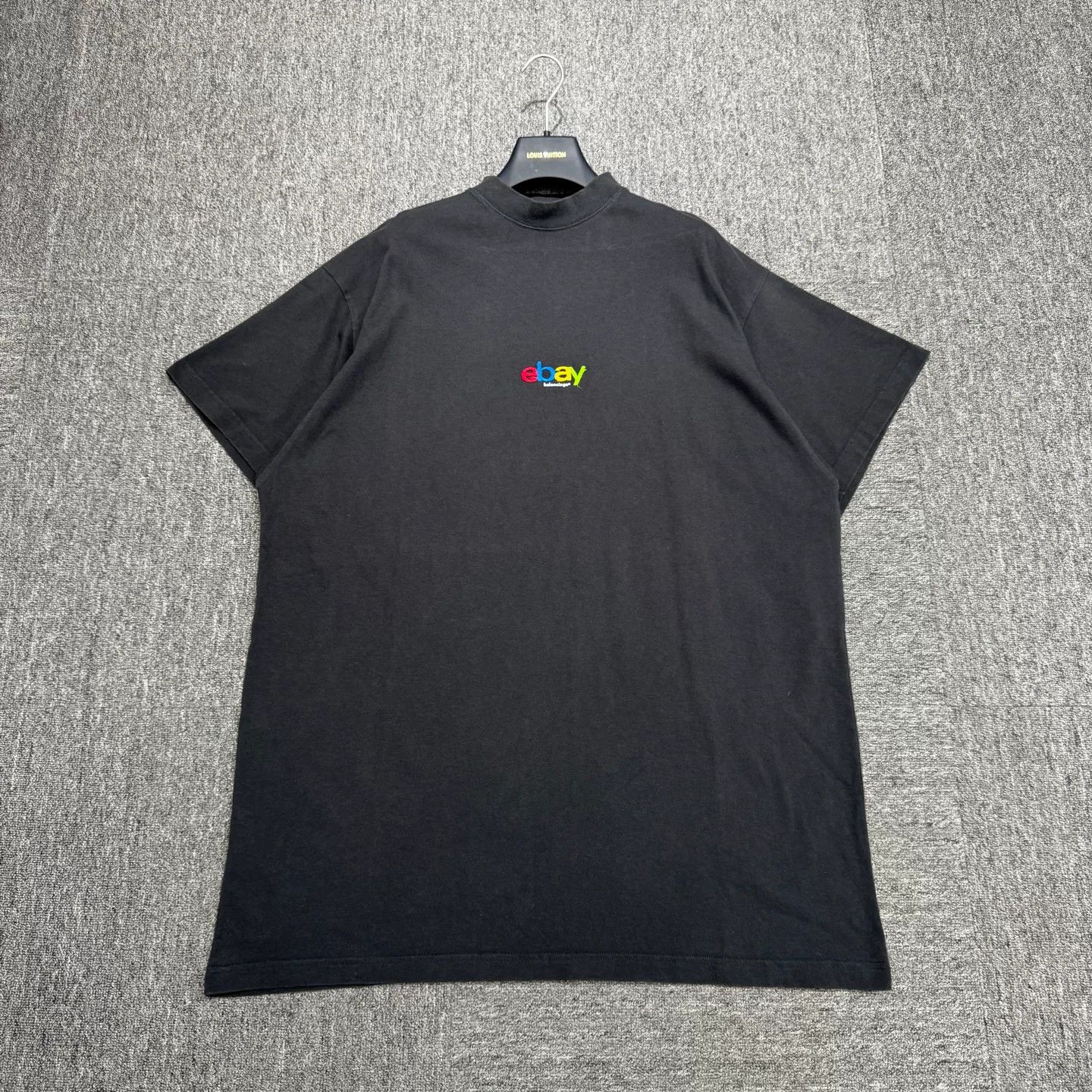 Balenciaga Balenciaga x eBay Logo Embroidered T-Shirt Size 1 Size US S / EU 44-46 / 1 - 2 Thumbnail